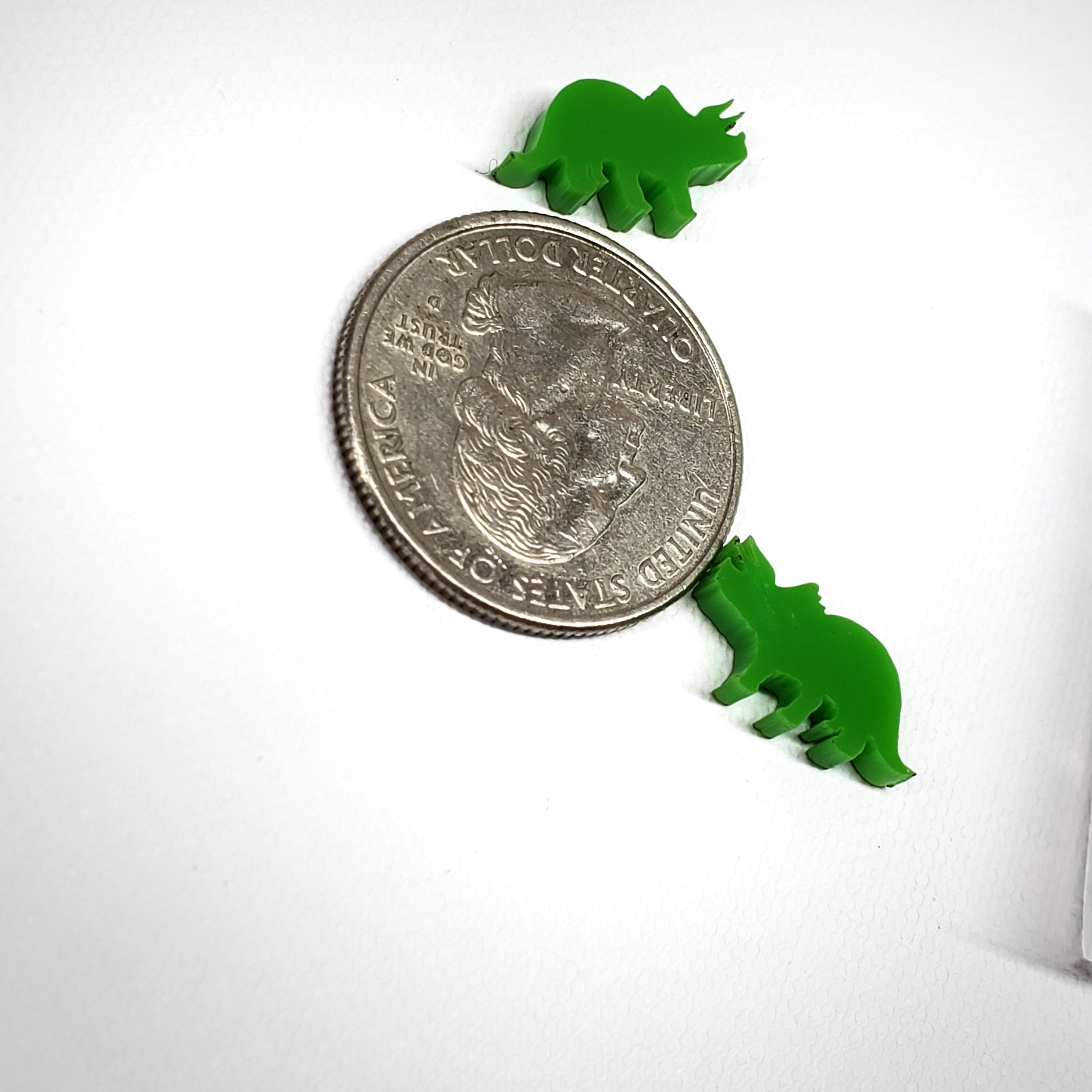 Triceratops Dinosaur Earring Mold(A4)