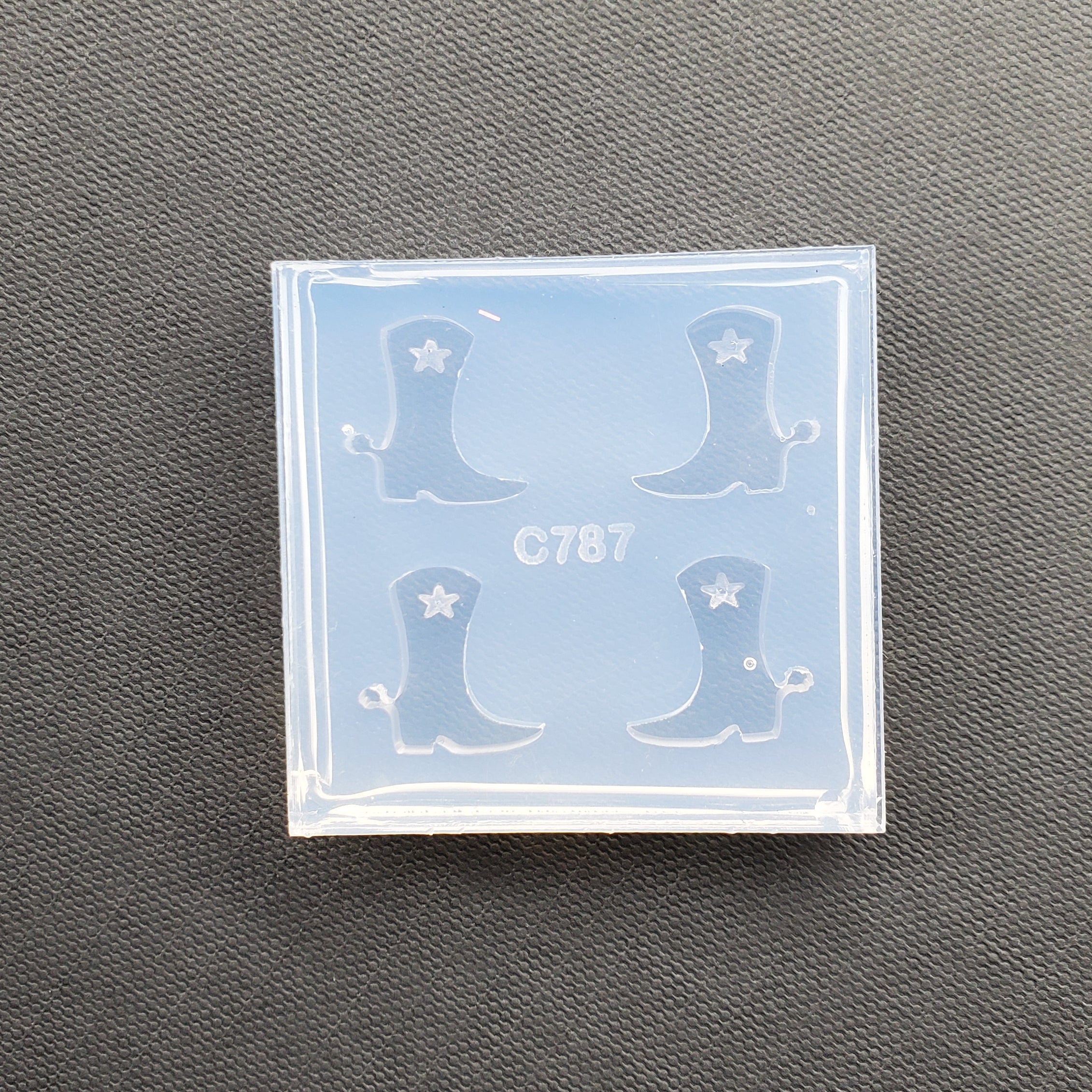 Western Boots Stud Earring Molds(A4)