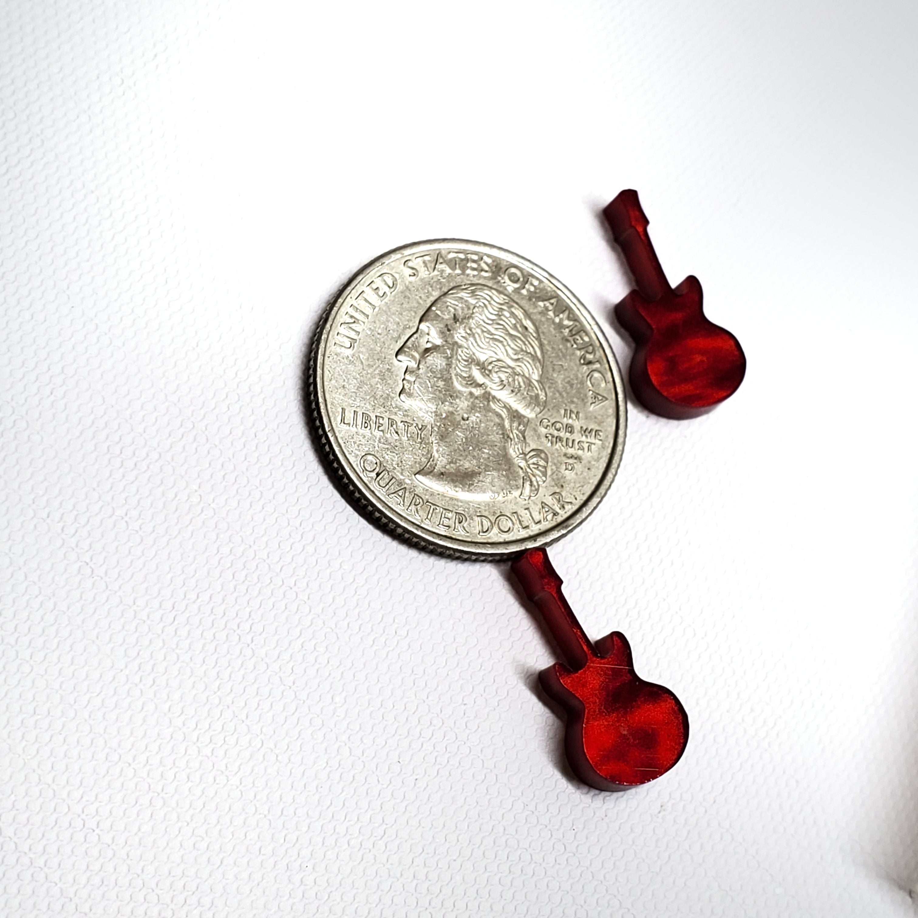 Guitar Stud Earring Mold(B12)
