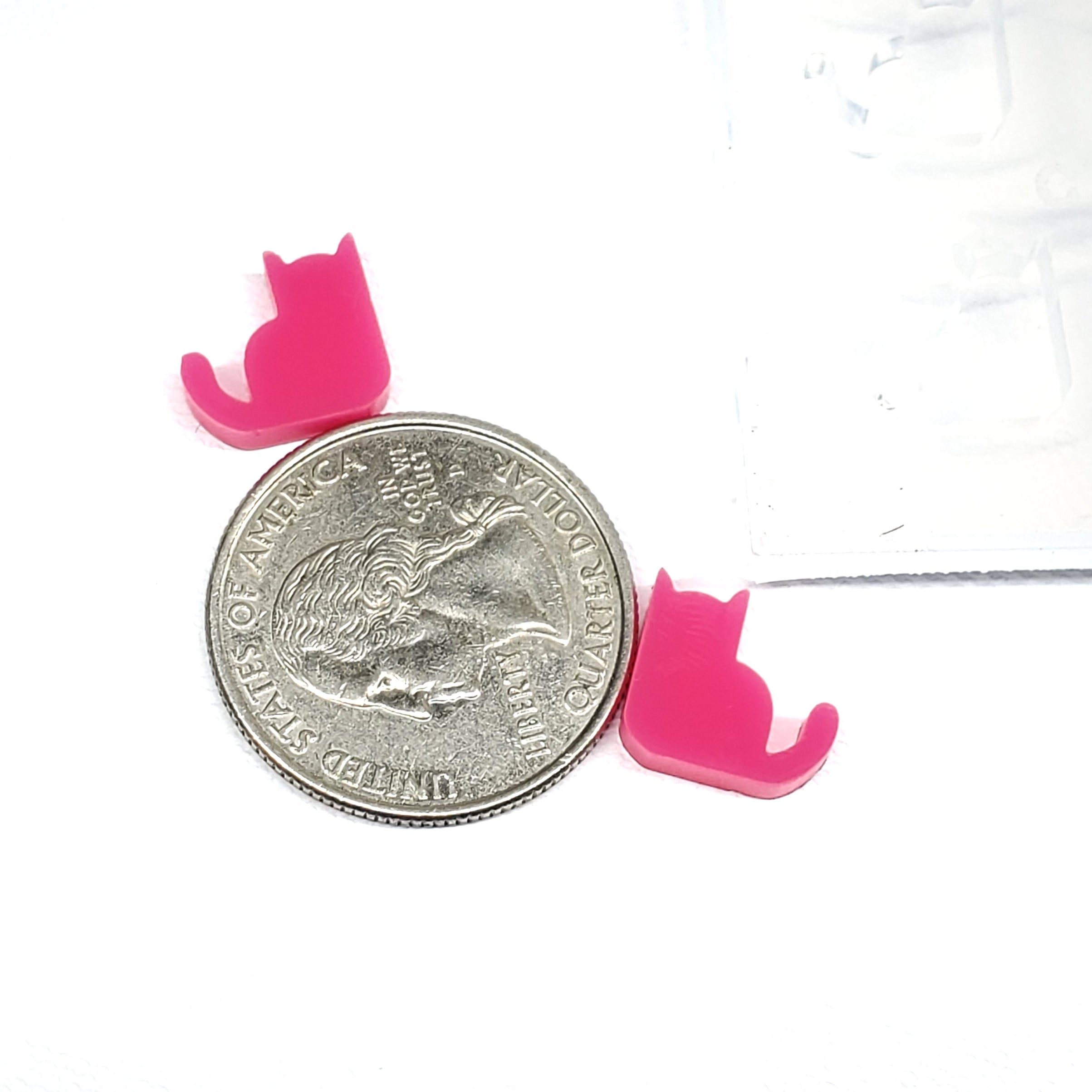 Cat Stud Earring Silicone Mold(B11)