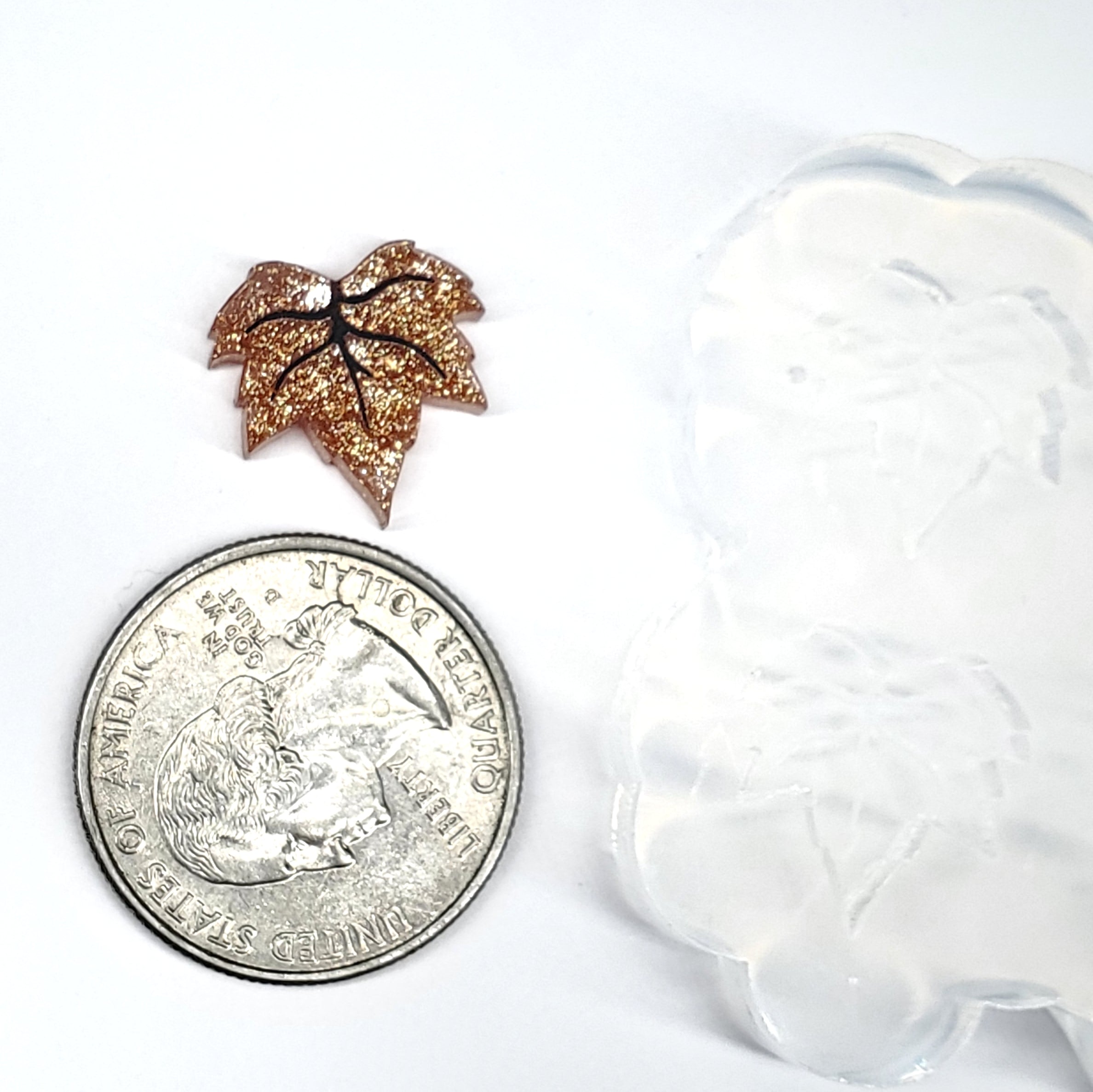 Fall Leaf Maple Stud Earring Mold(A9)