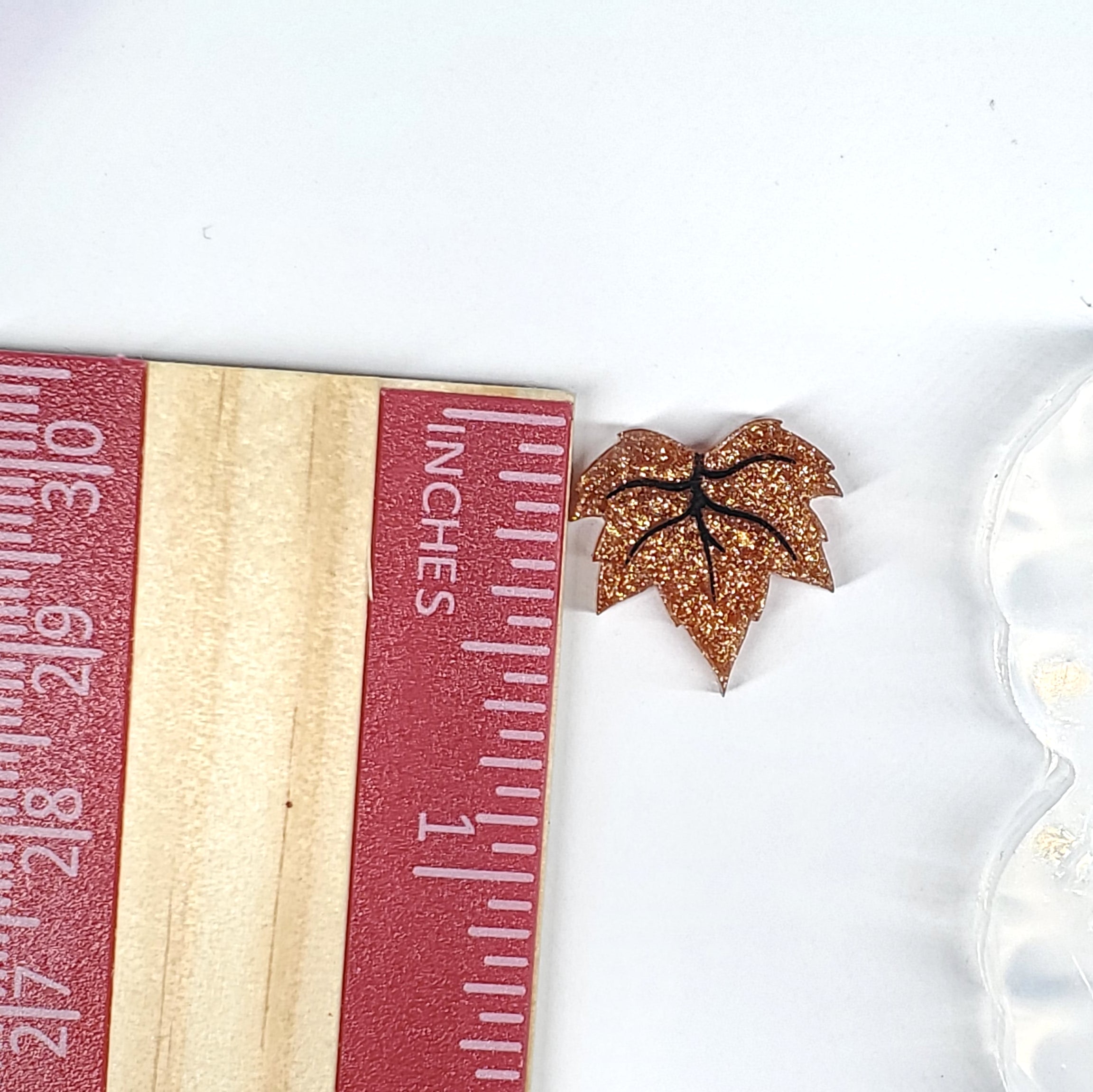 Fall Leaf Maple Stud Earring Mold(A9)