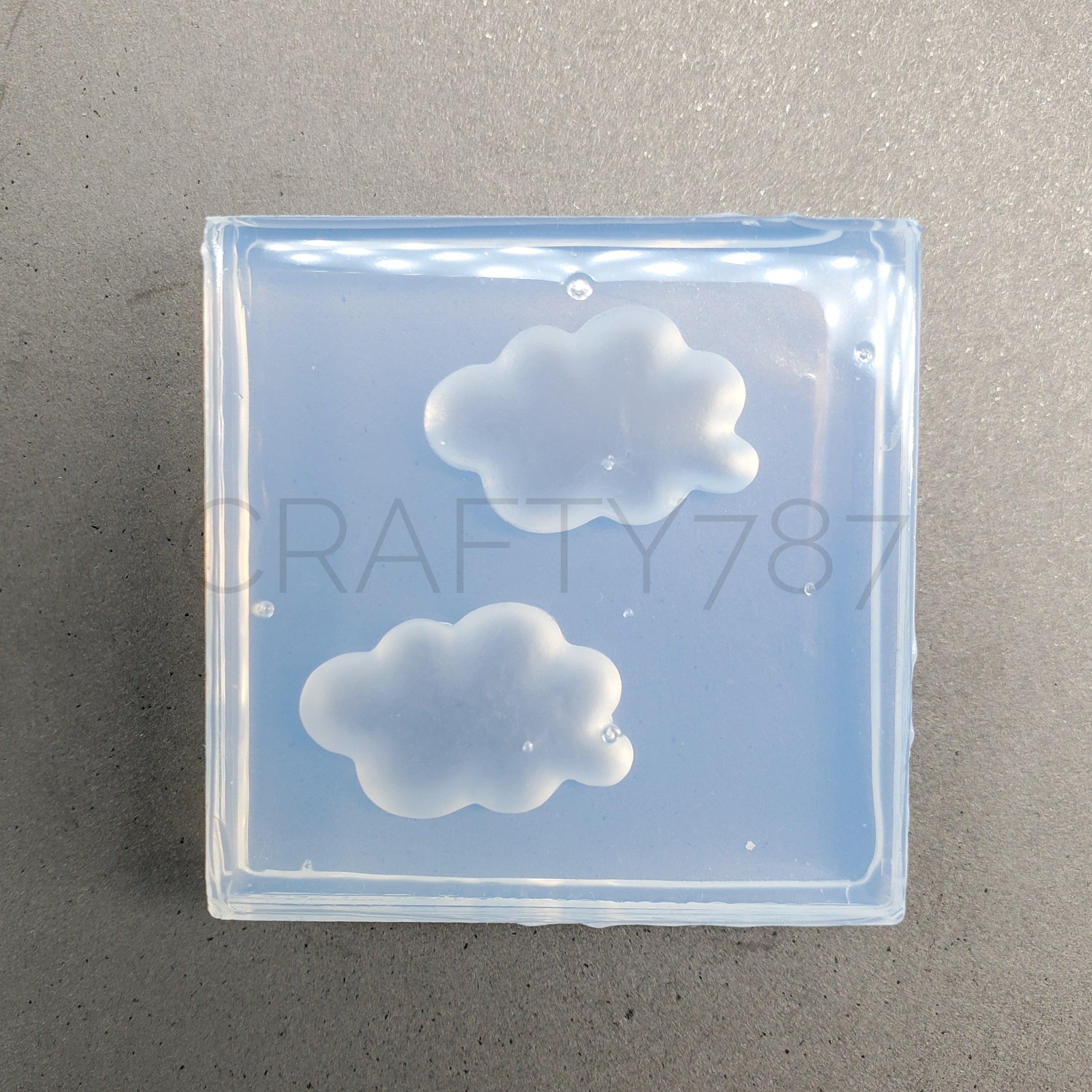 Cloud Cabochon 2D Jewelry Silicone Mold(A8)