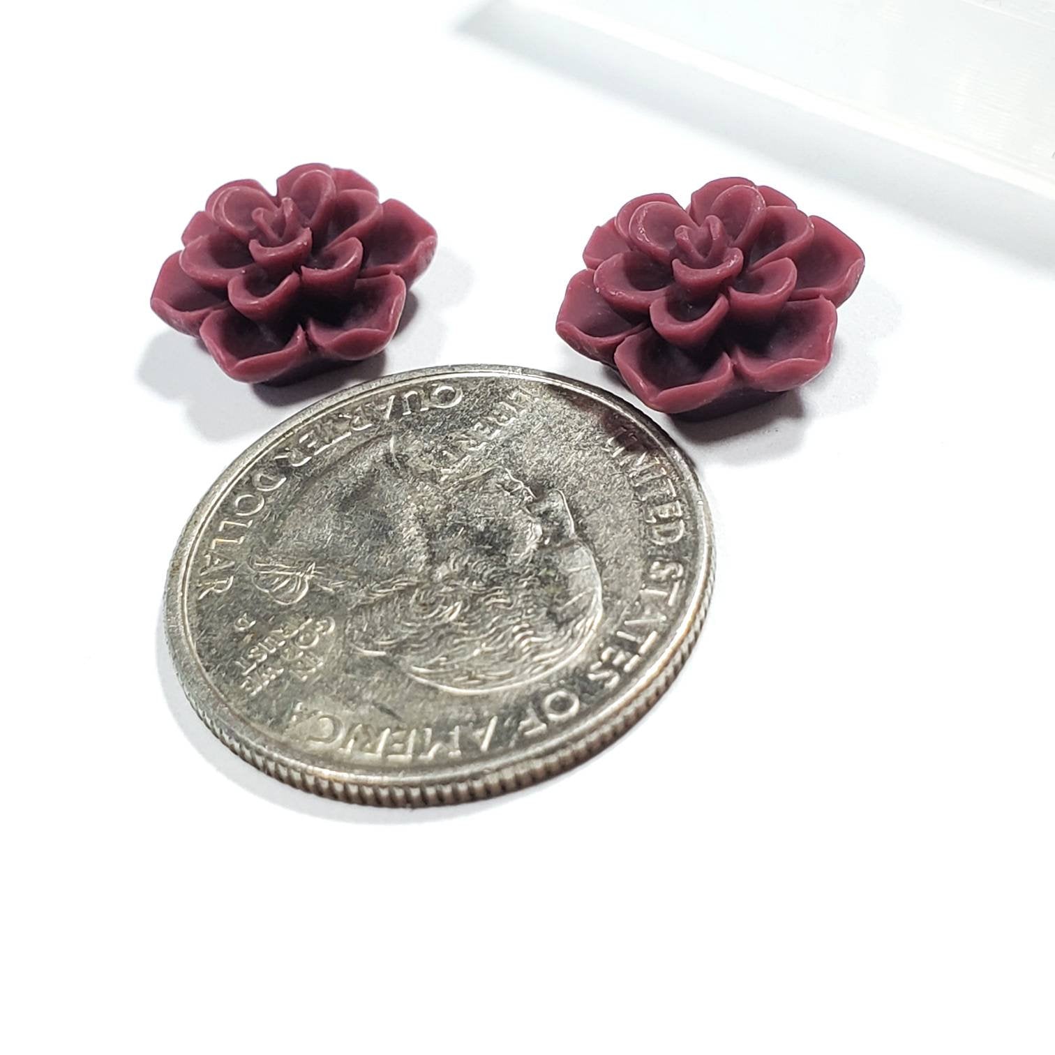 Matte 12mm Succulents Silicone Mold(A10)