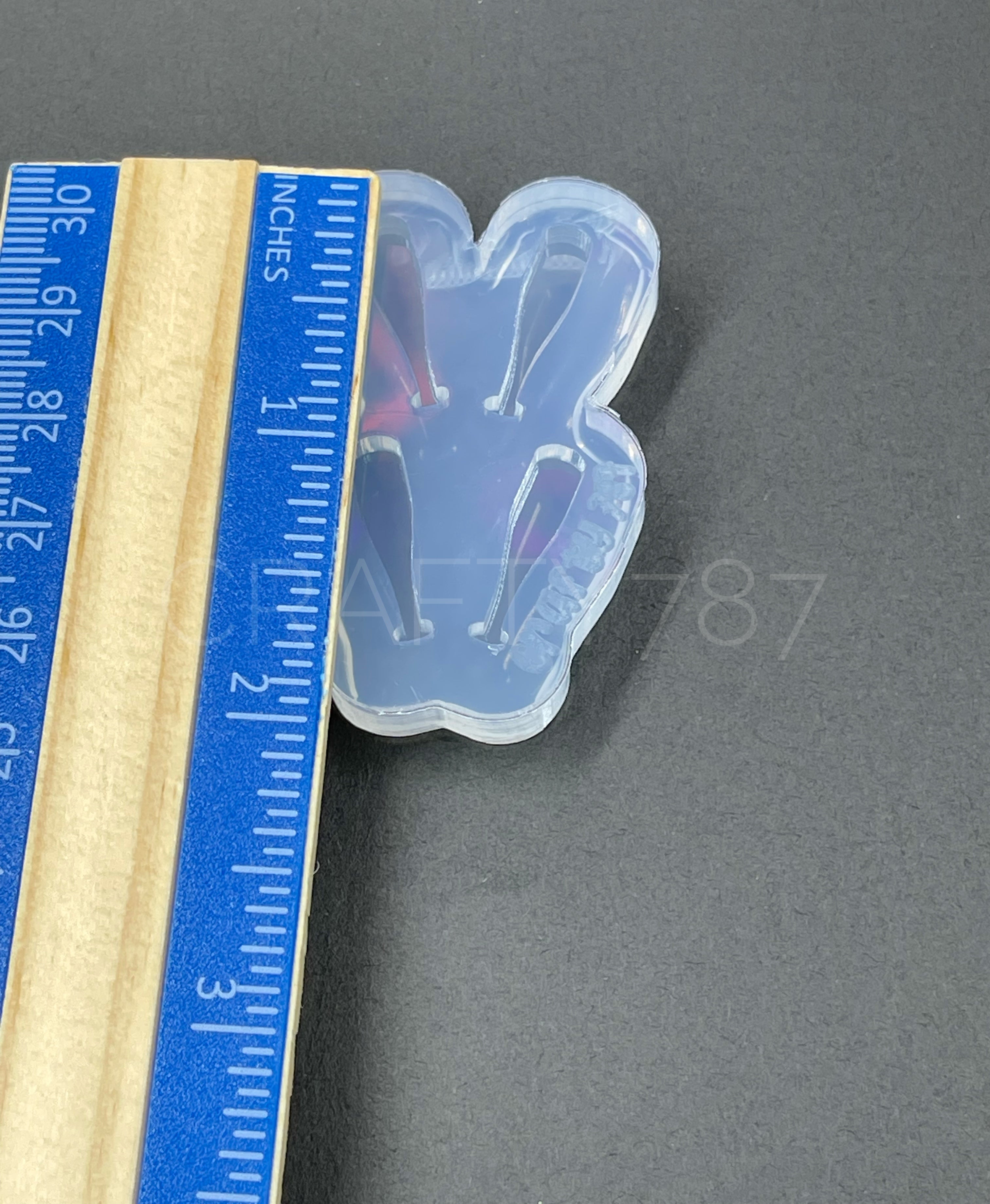 Baseball Bat Stud Silicone Mold (B9)