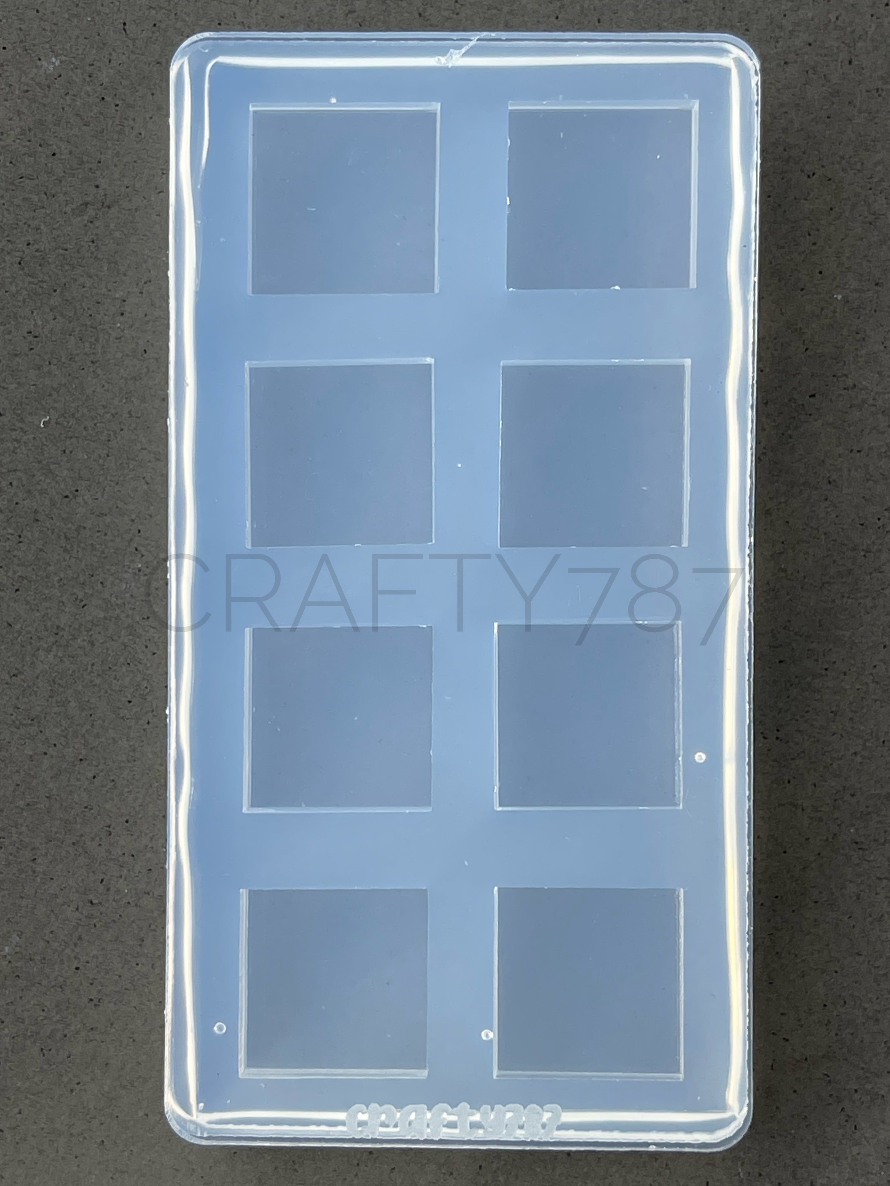 Square 13.5mm Stud Silicone mold (A2)