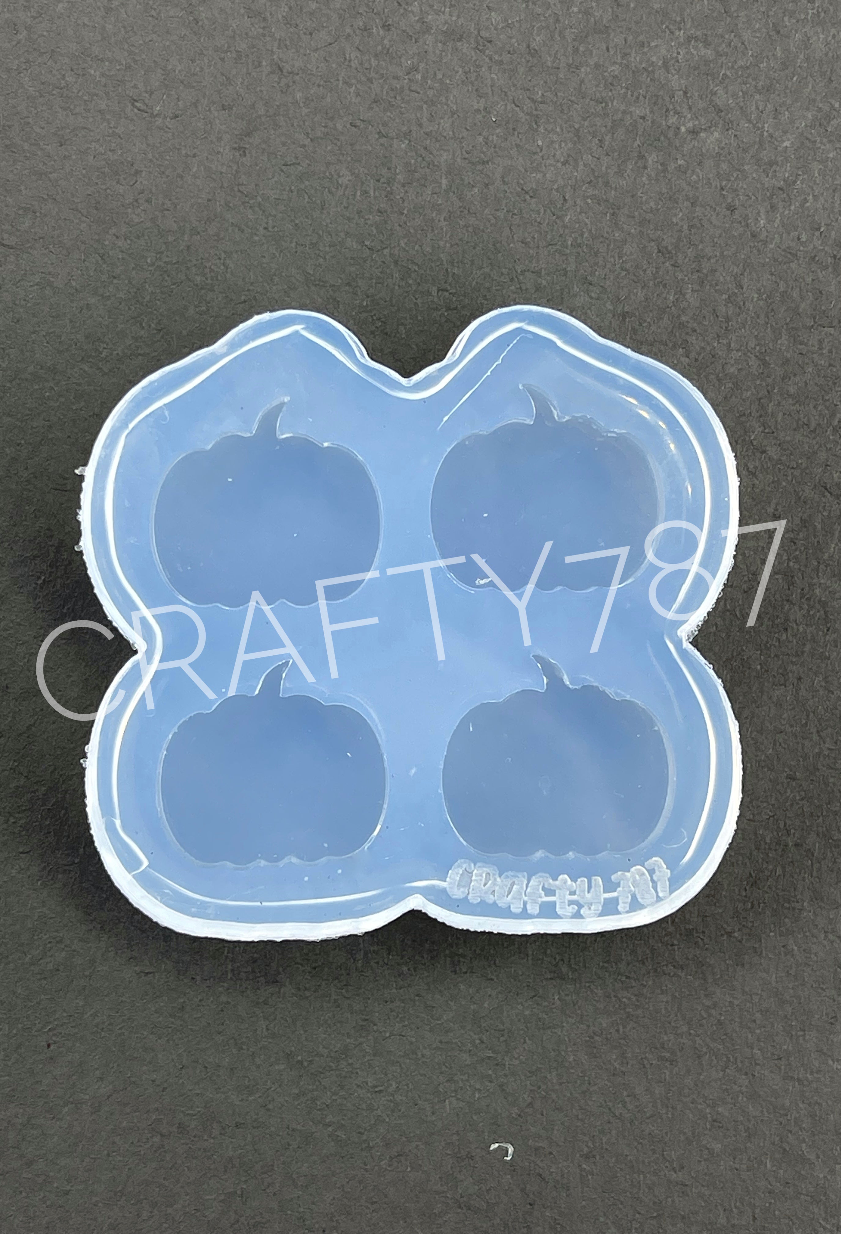 Pumpkin Stud Earring Silicone Mold(A6)