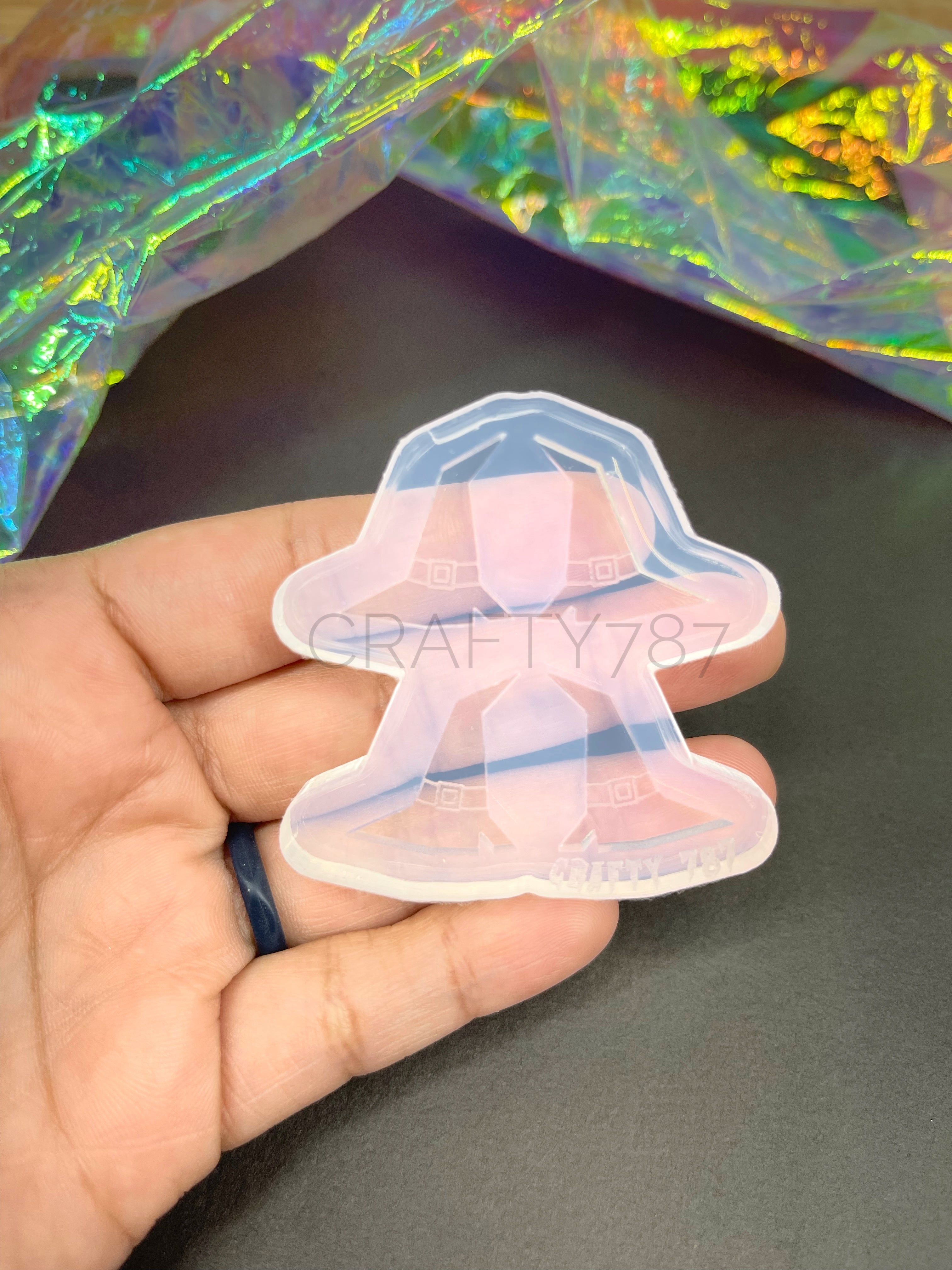 Witch Hat Stud Silicone Mold(A8)