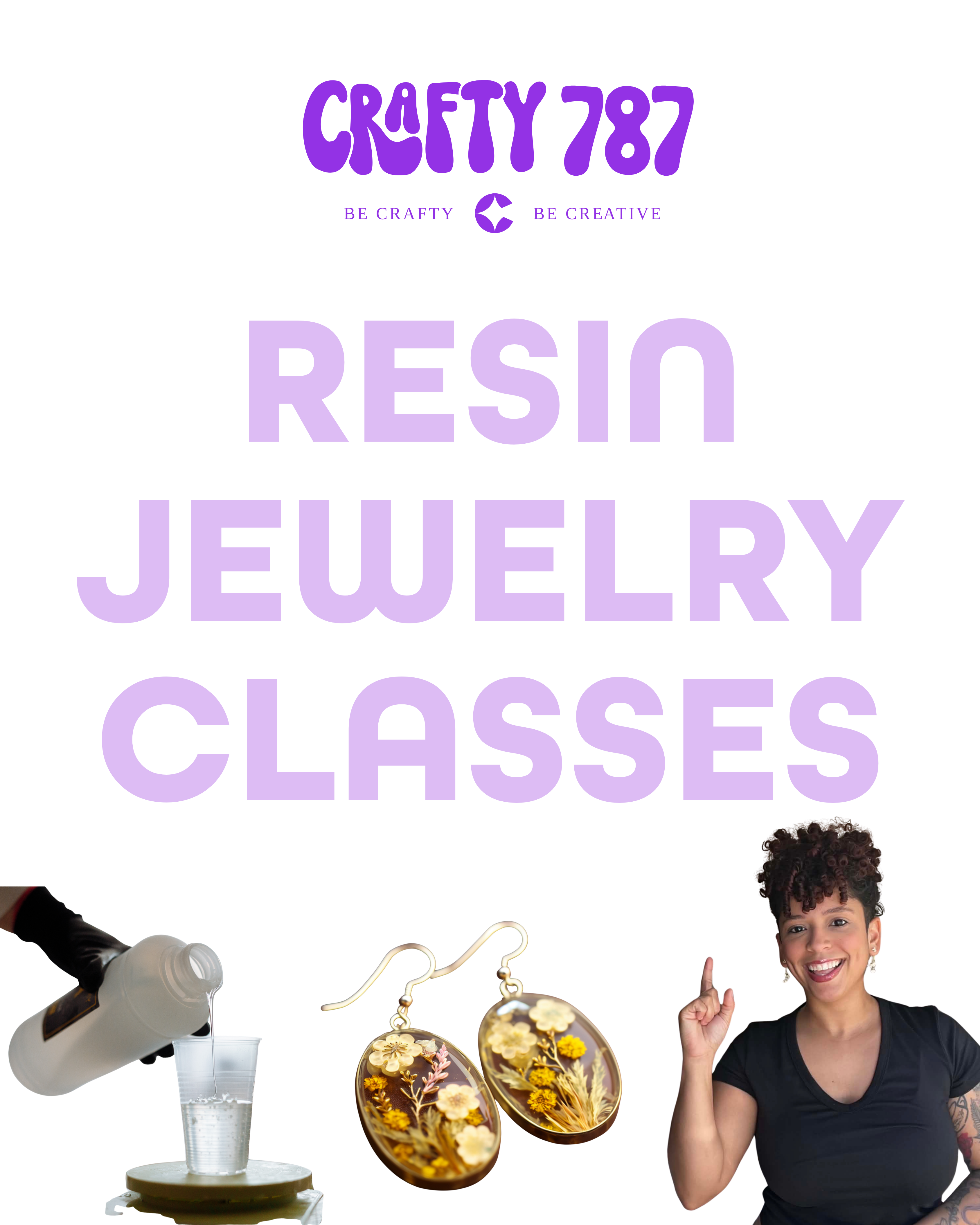 Resin Jewelry Making Classes