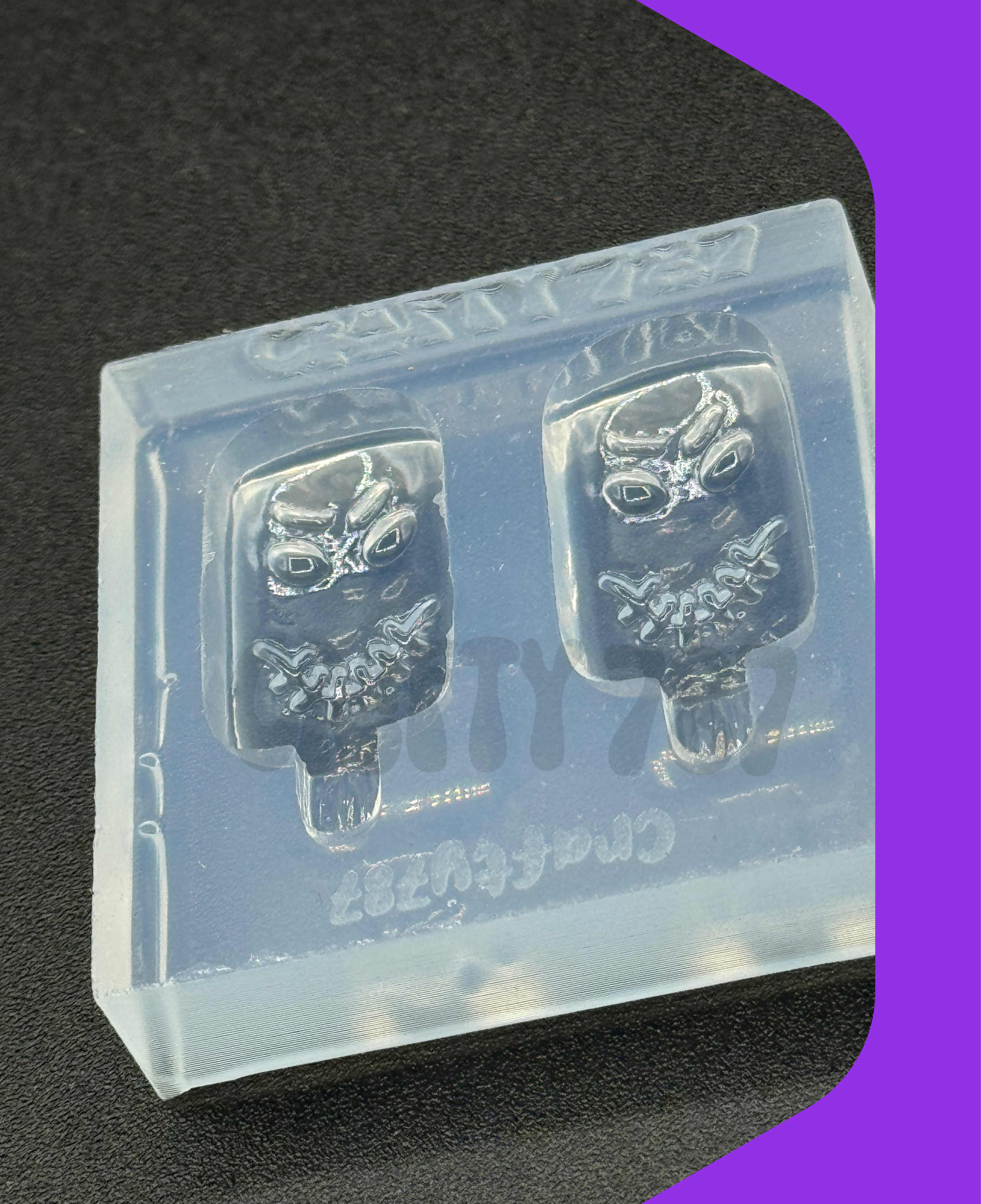 Halloween Ice Cream Silicone Mold