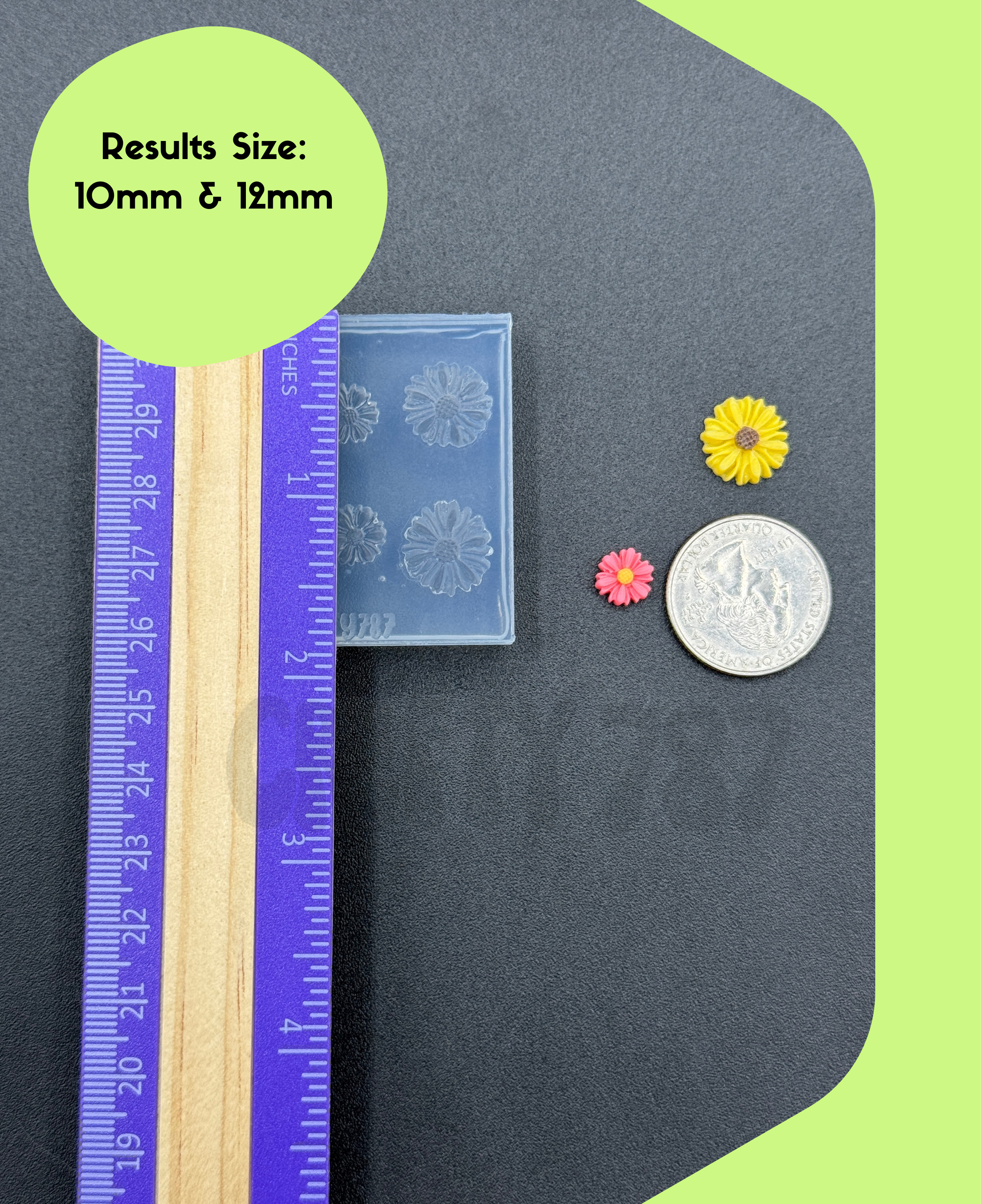 Flower Variety Silicone Mold 10mm & 12mm