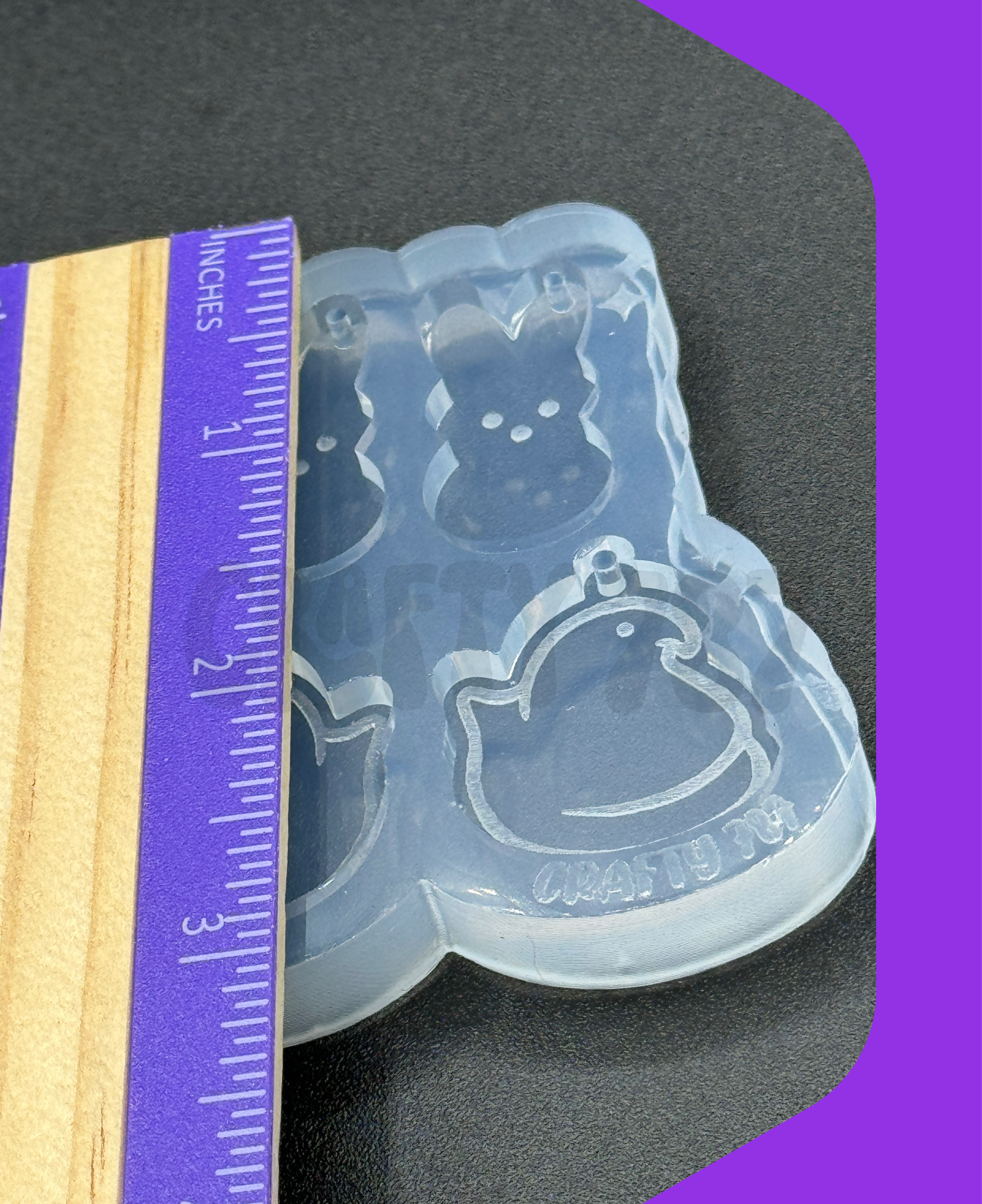 Peep Dangle Variety Silicone Mold (C15)