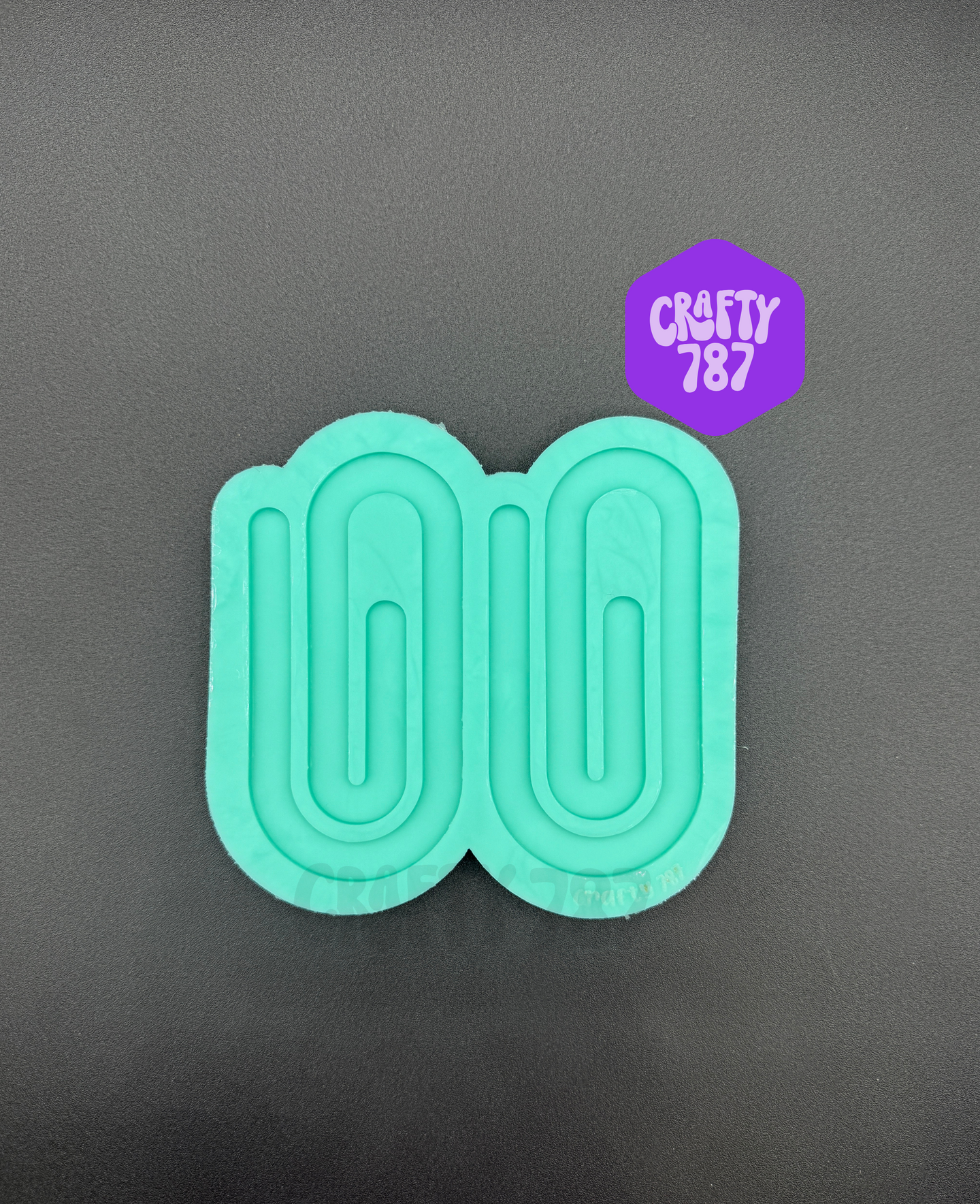 Jumbo Paper Clip Silicone Mold(D8)
