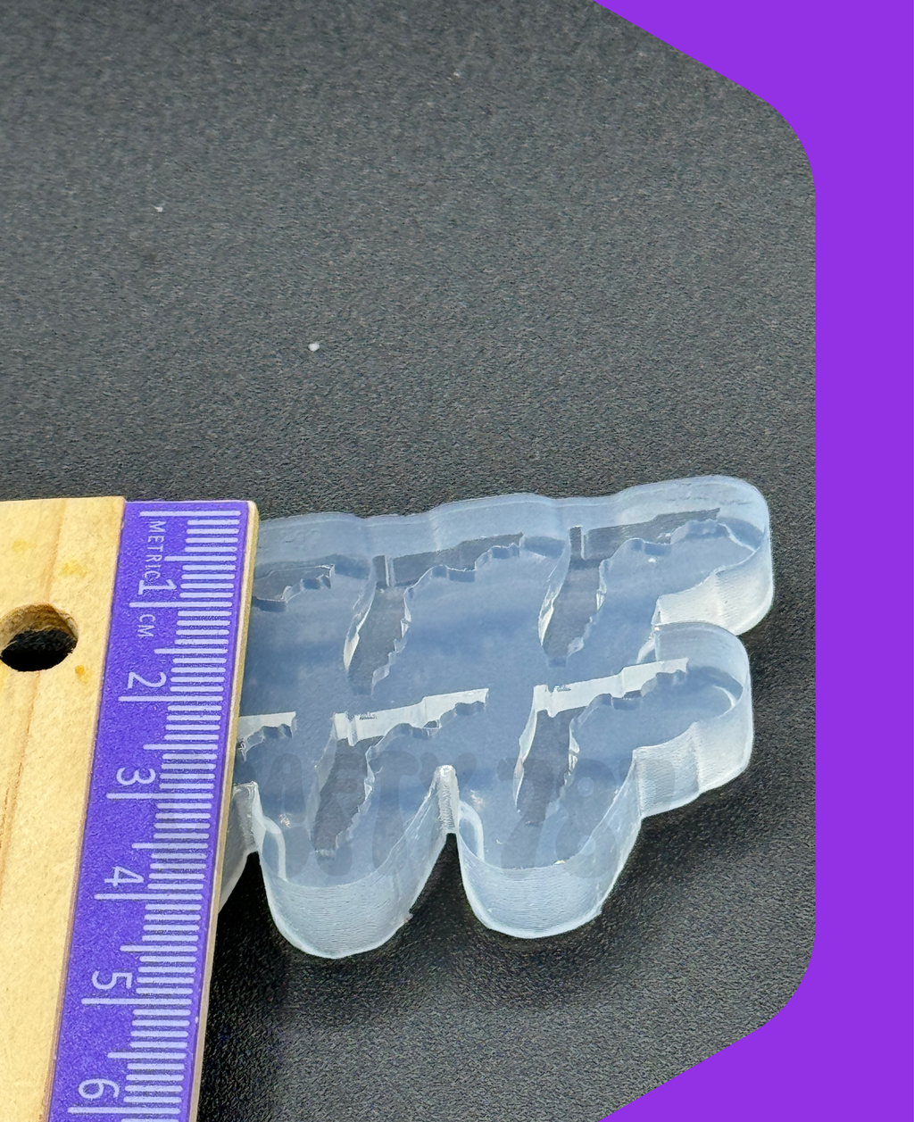 Florida Stud Earrings Silicone Mold