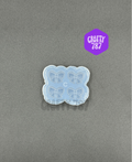 Ribbon Bow Stud Earring Silicone Mold Style 2 (d15)