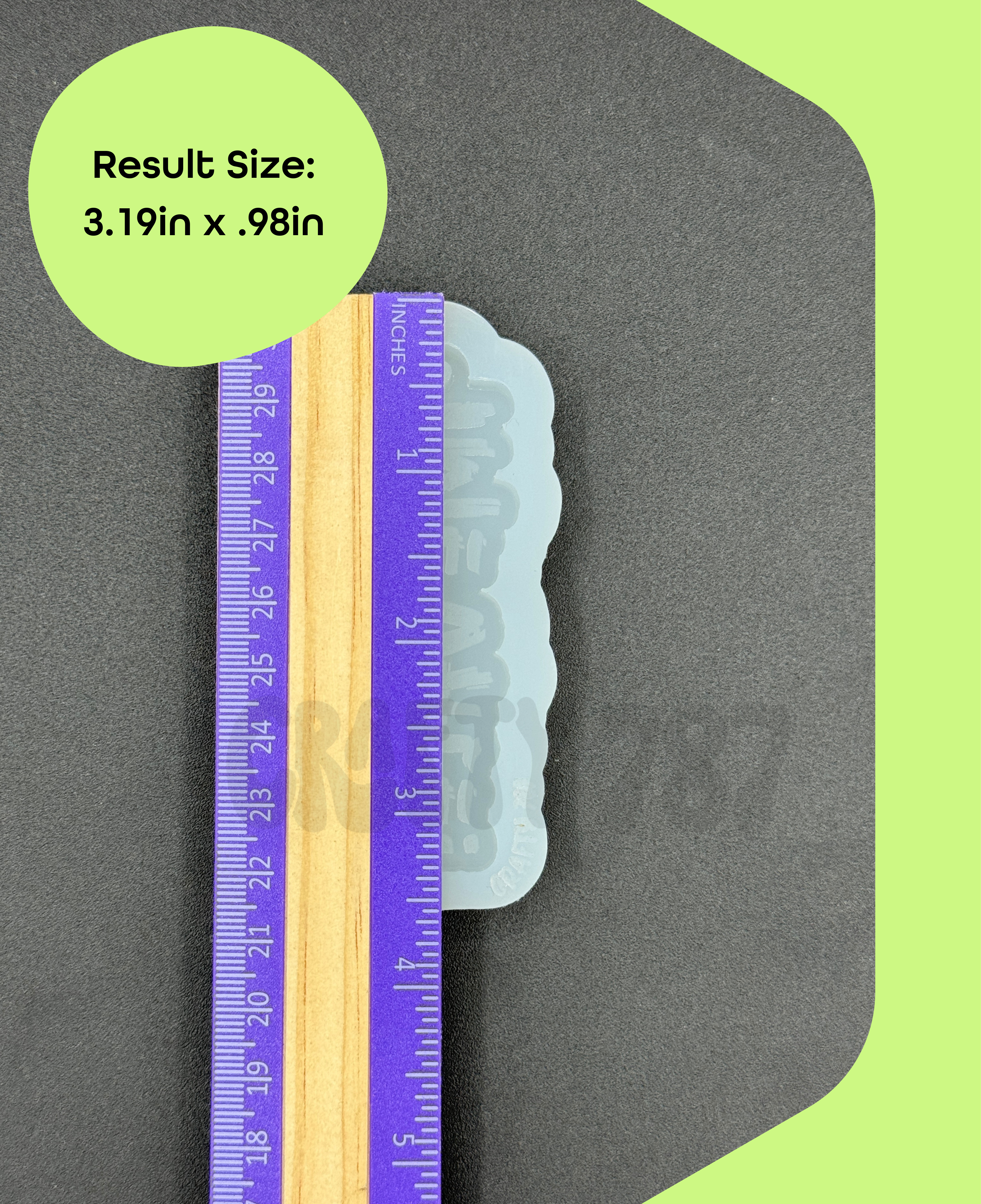 ¡Me Vale! Keychain Mold