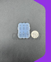 Load image into Gallery viewer, Bowling Pins Bits Silicone Mold (D15)
