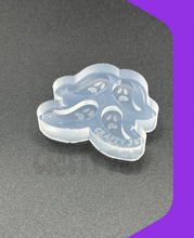 Load image into Gallery viewer, Ghost Studs Earring Silicone Mold, Resin Mold (d14)
