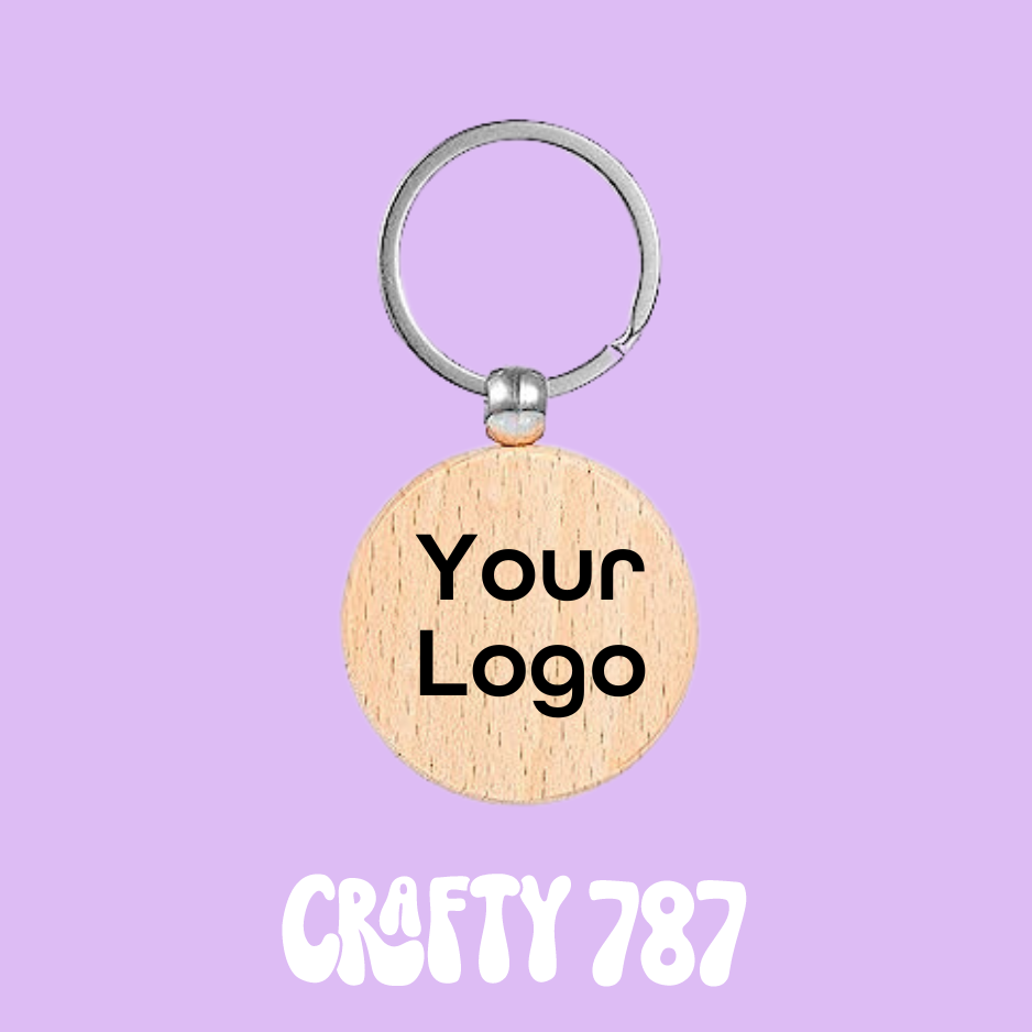 Round Small Custom Keychain, Logo Keychain, Name Tag Keychain, Personalize Keychain