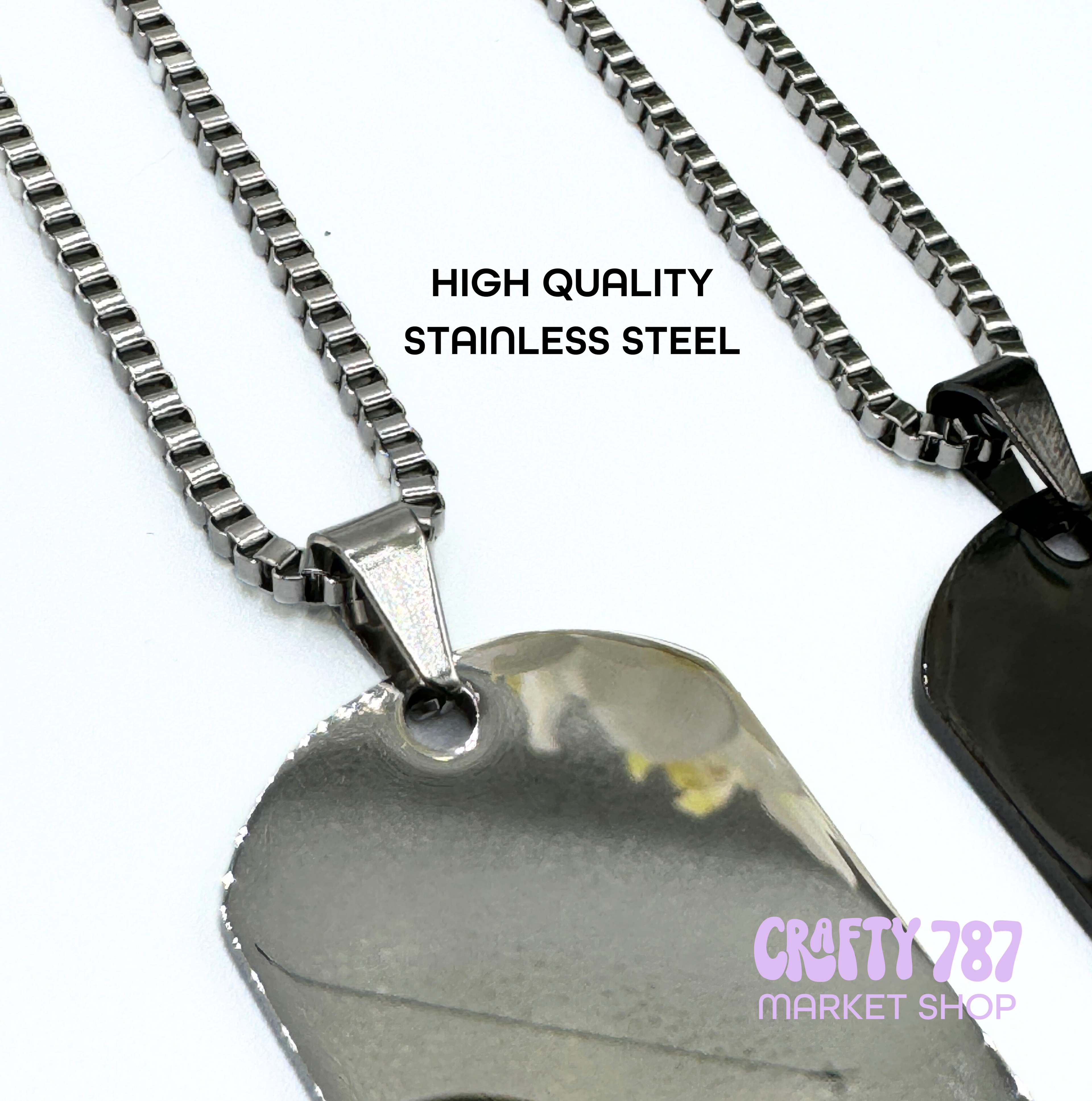 Picture Engraved Necklace or Keychain
