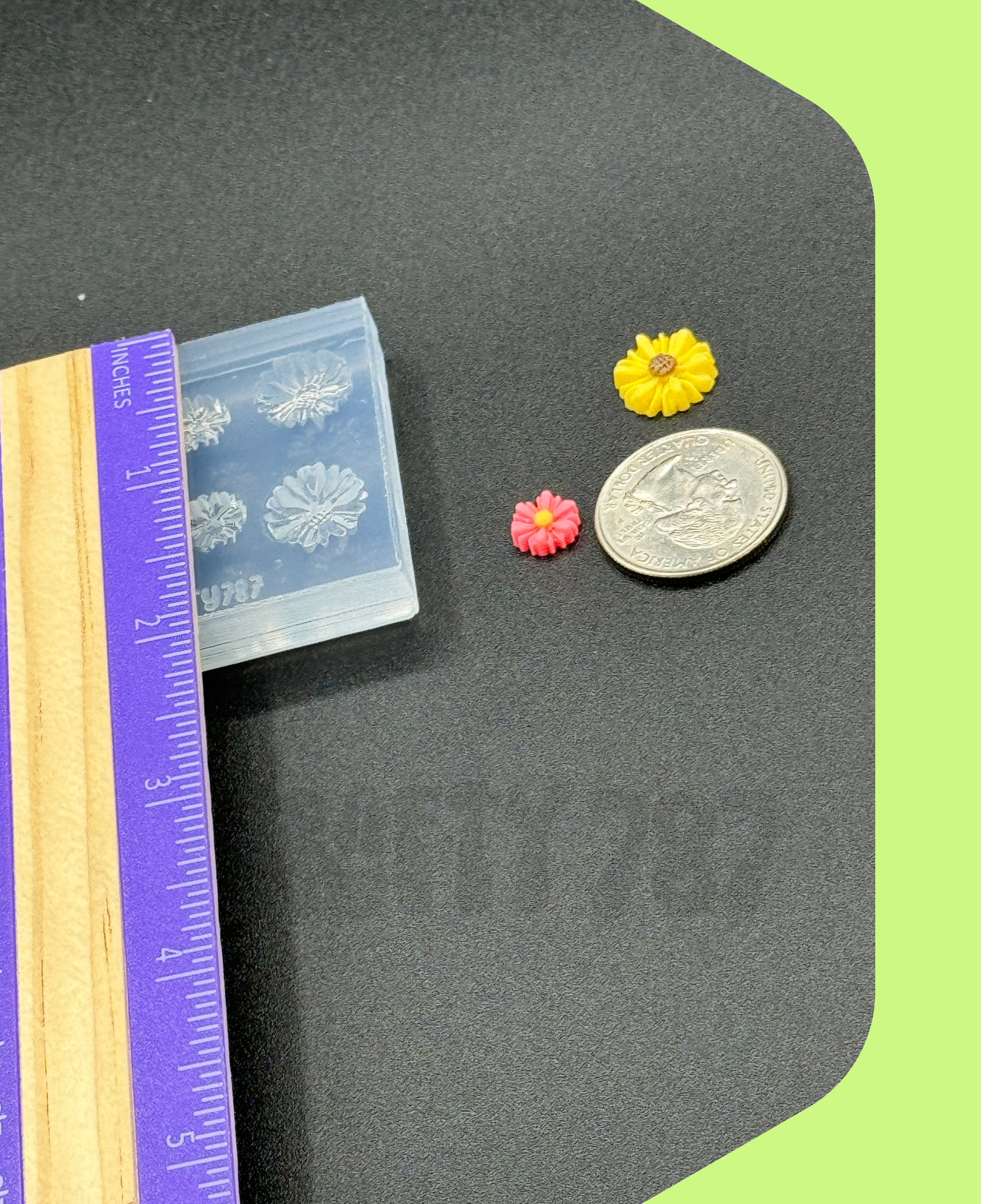 Flower Variety Silicone Mold 10mm & 12mm