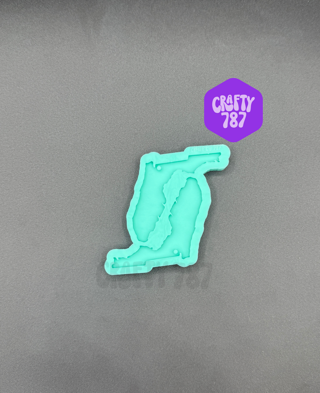 Florida Keychain Silicone Mold State Mold (D8)