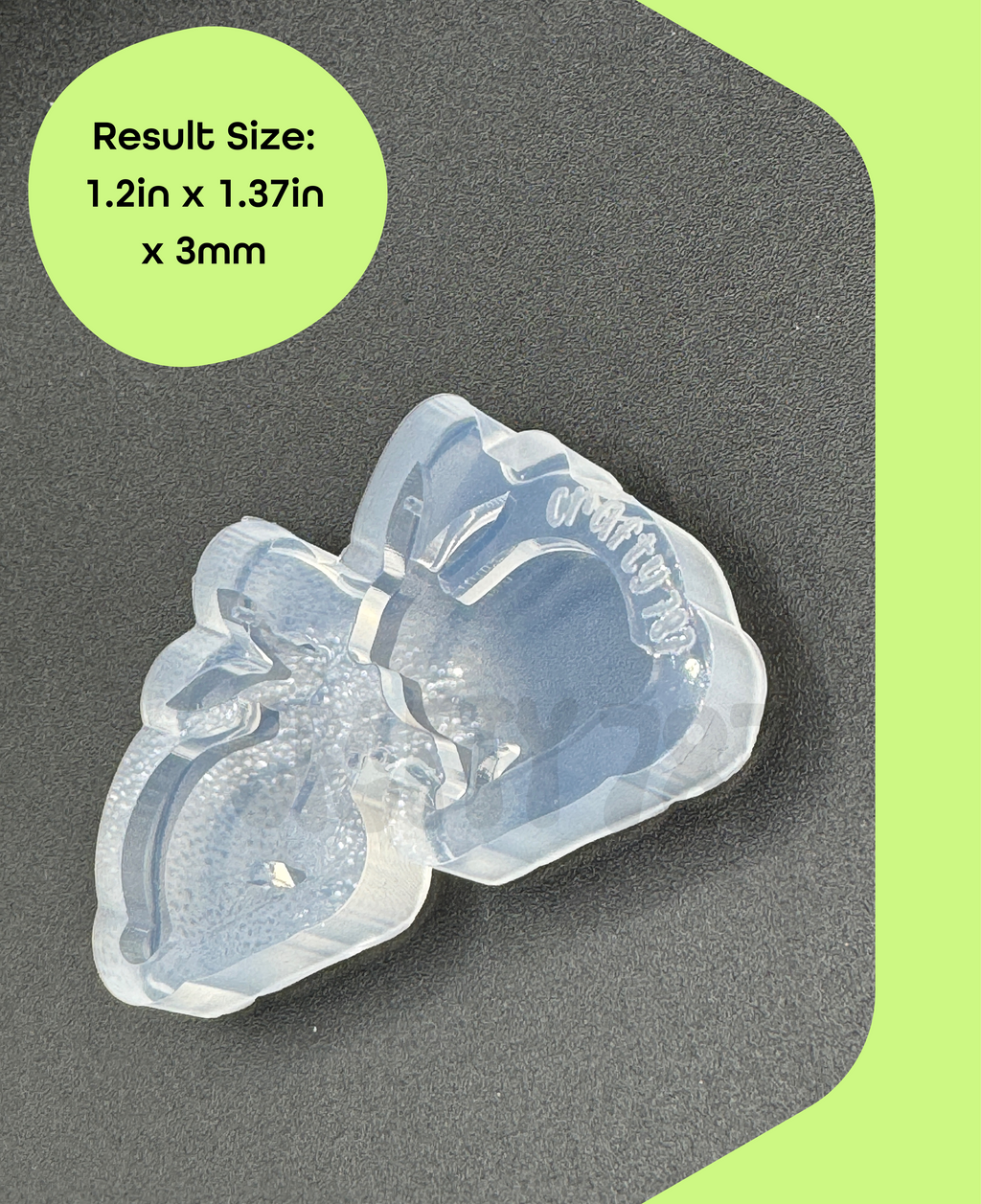 Rabbit Dangle Earring Silicone Mold