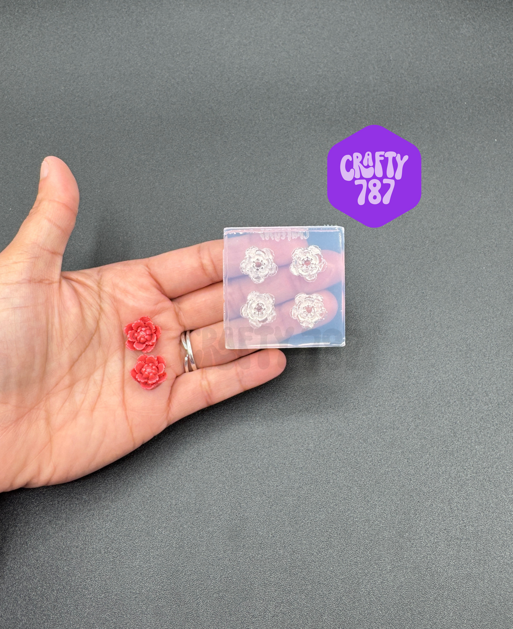 Flower 2D Silicone Mold