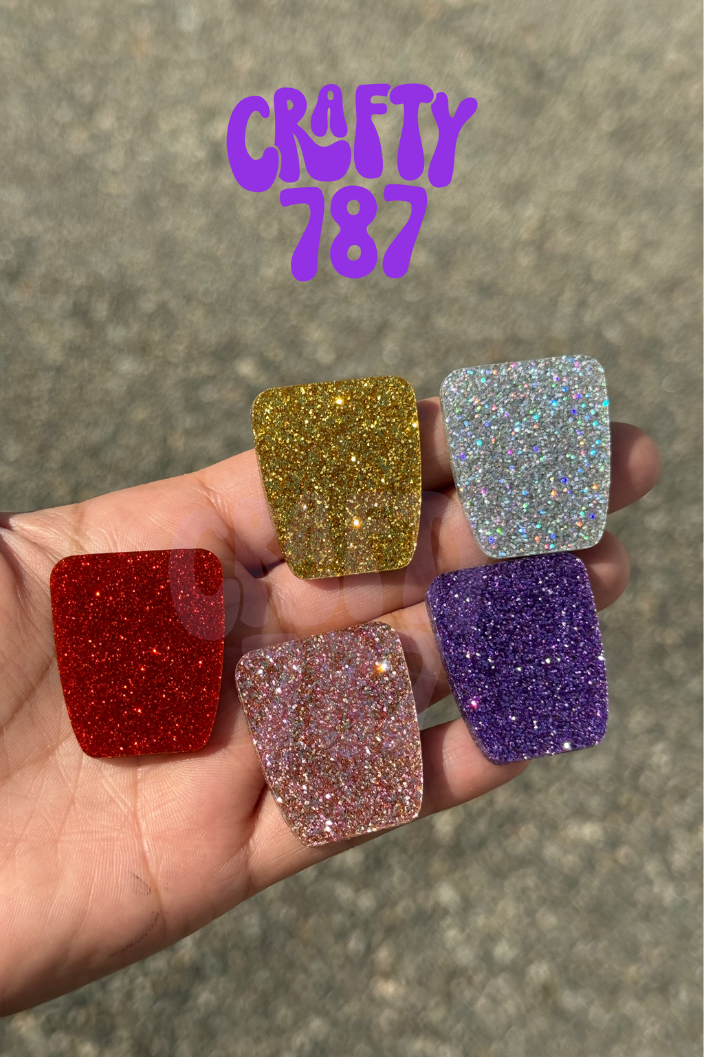 NAIL TAP KEYCHAIN + Keychain Decor Phrase