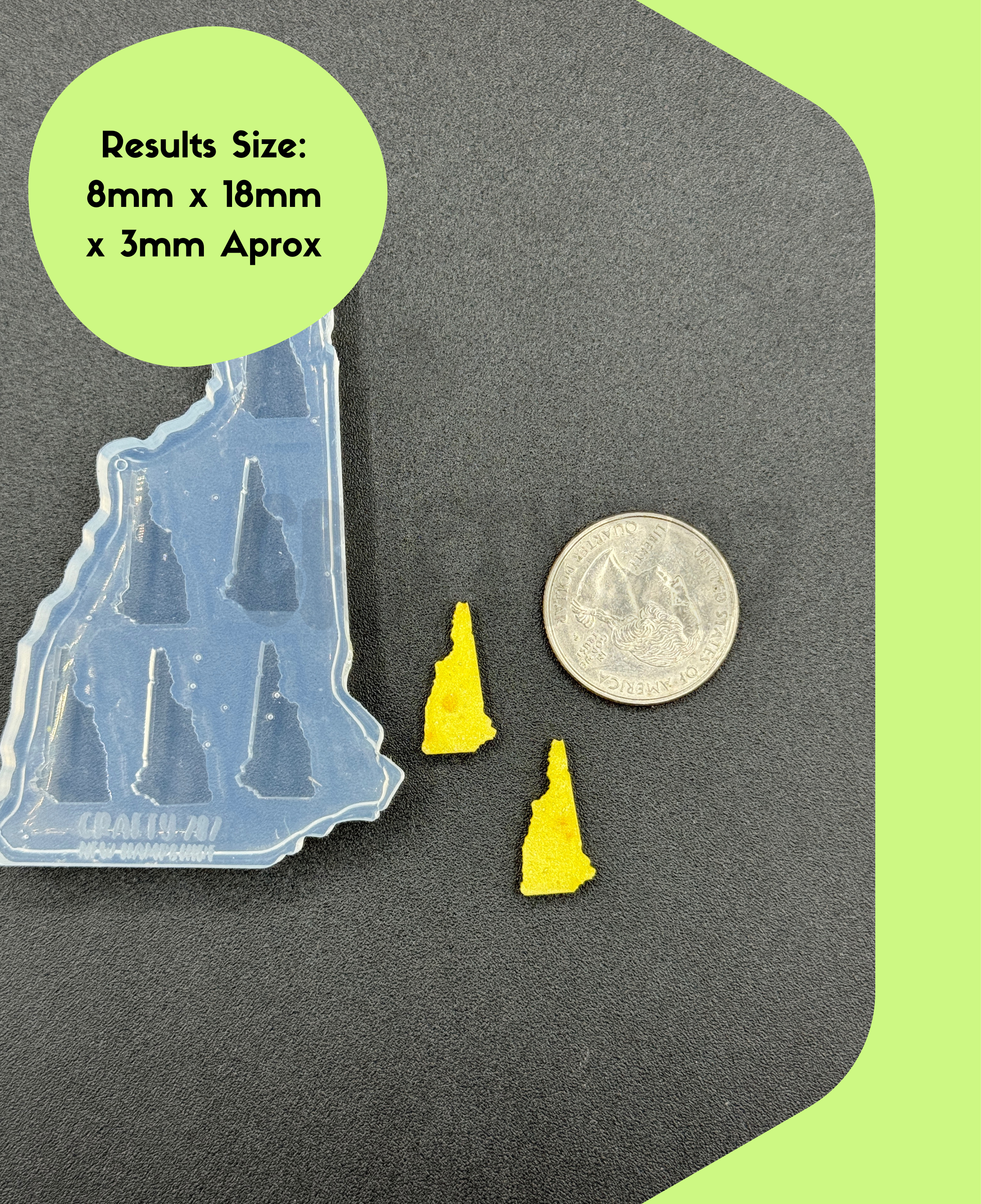 New Hampshire Stud Silicone Mold
