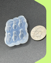 Load image into Gallery viewer, Bowling Pins Bits Silicone Mold (D15)
