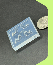 Load image into Gallery viewer, Yorkie Stud Earring Silicone Mold Resin Mold (B15)
