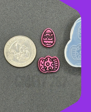 Load image into Gallery viewer, Easter Egg Variety Stud Earring Silicone Mold (A15)
