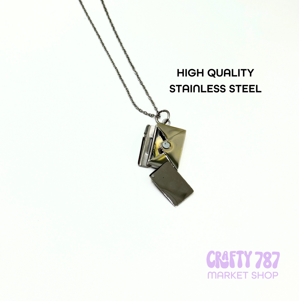 Personalize Envelope Necklace