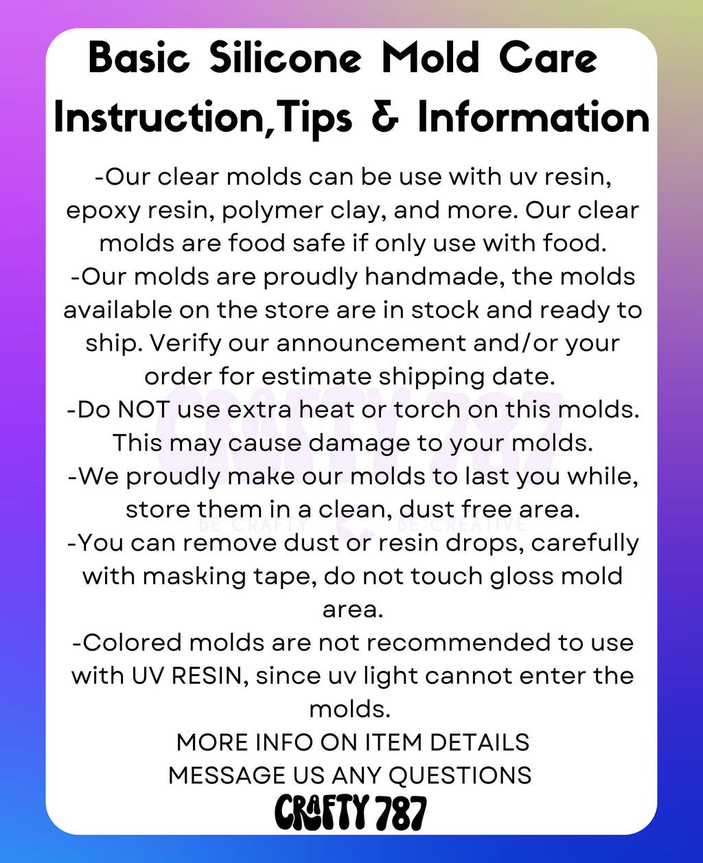 Domino Full Set Small Size 1.2in x .6in Silicone Mold HIGH QUALITY