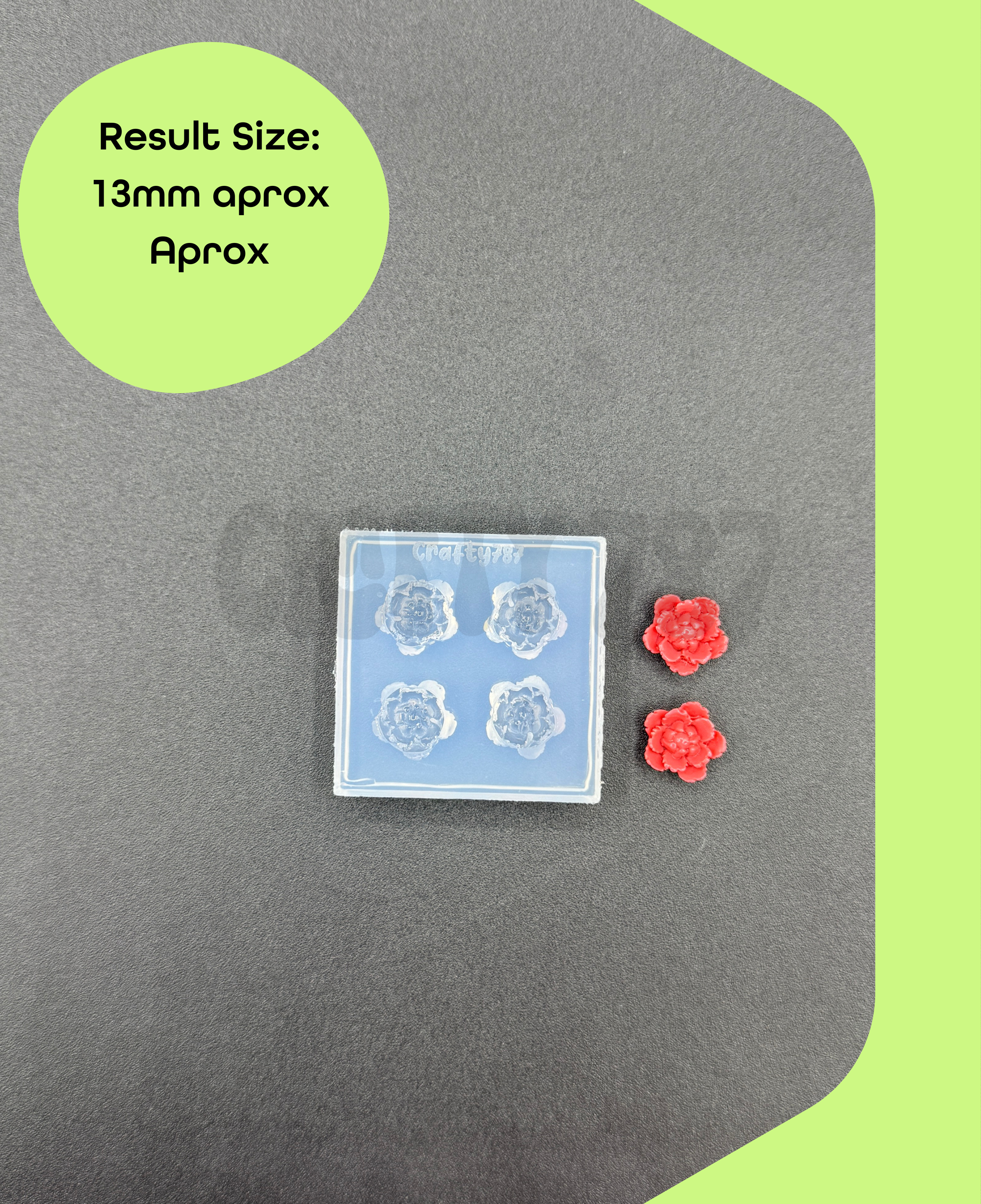 Flower 2D Silicone Mold