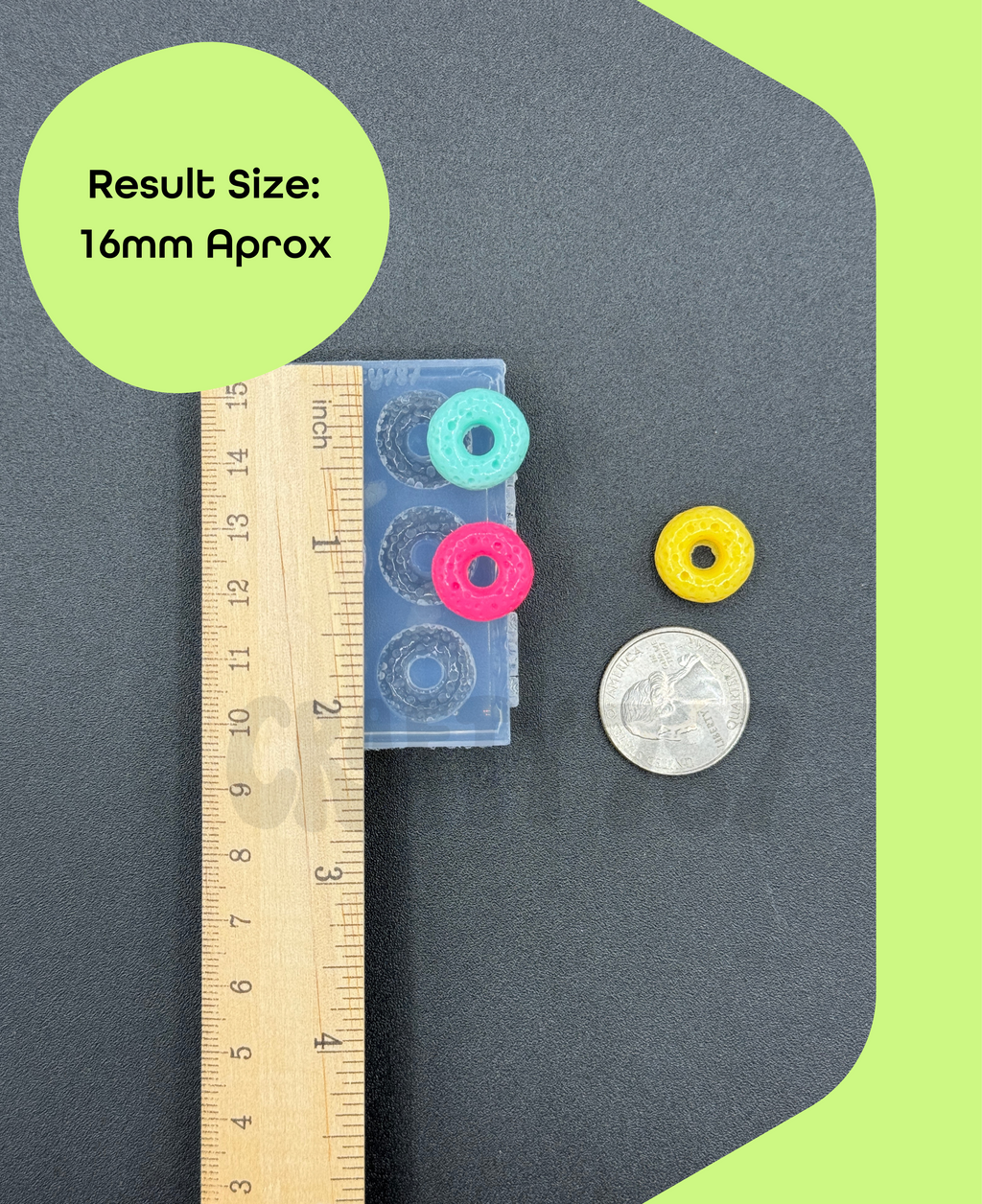 Fruit Rings Cereal Silicone Mold (D15)