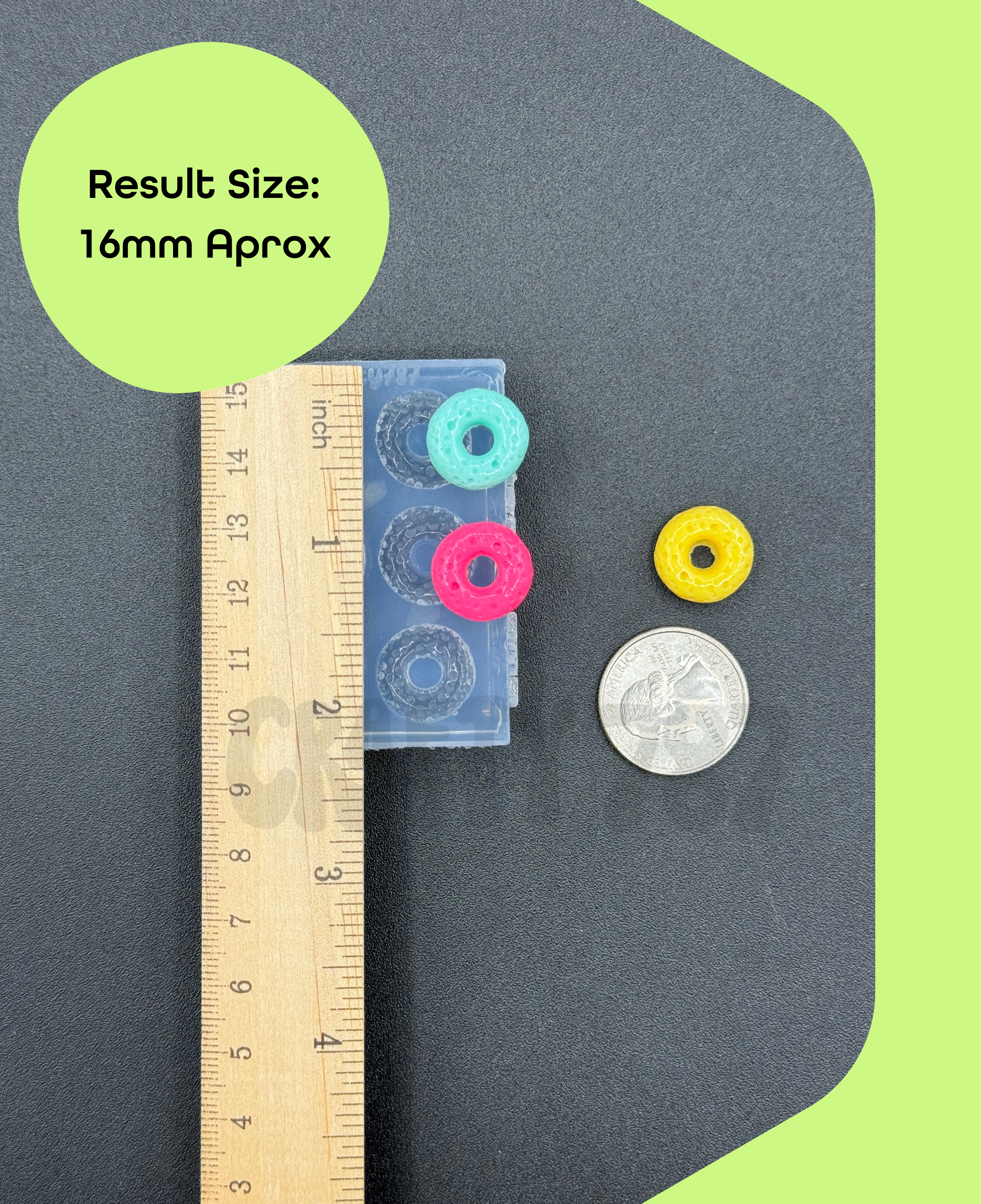 Fruit Rings Cereal Silicone Mold (D15)