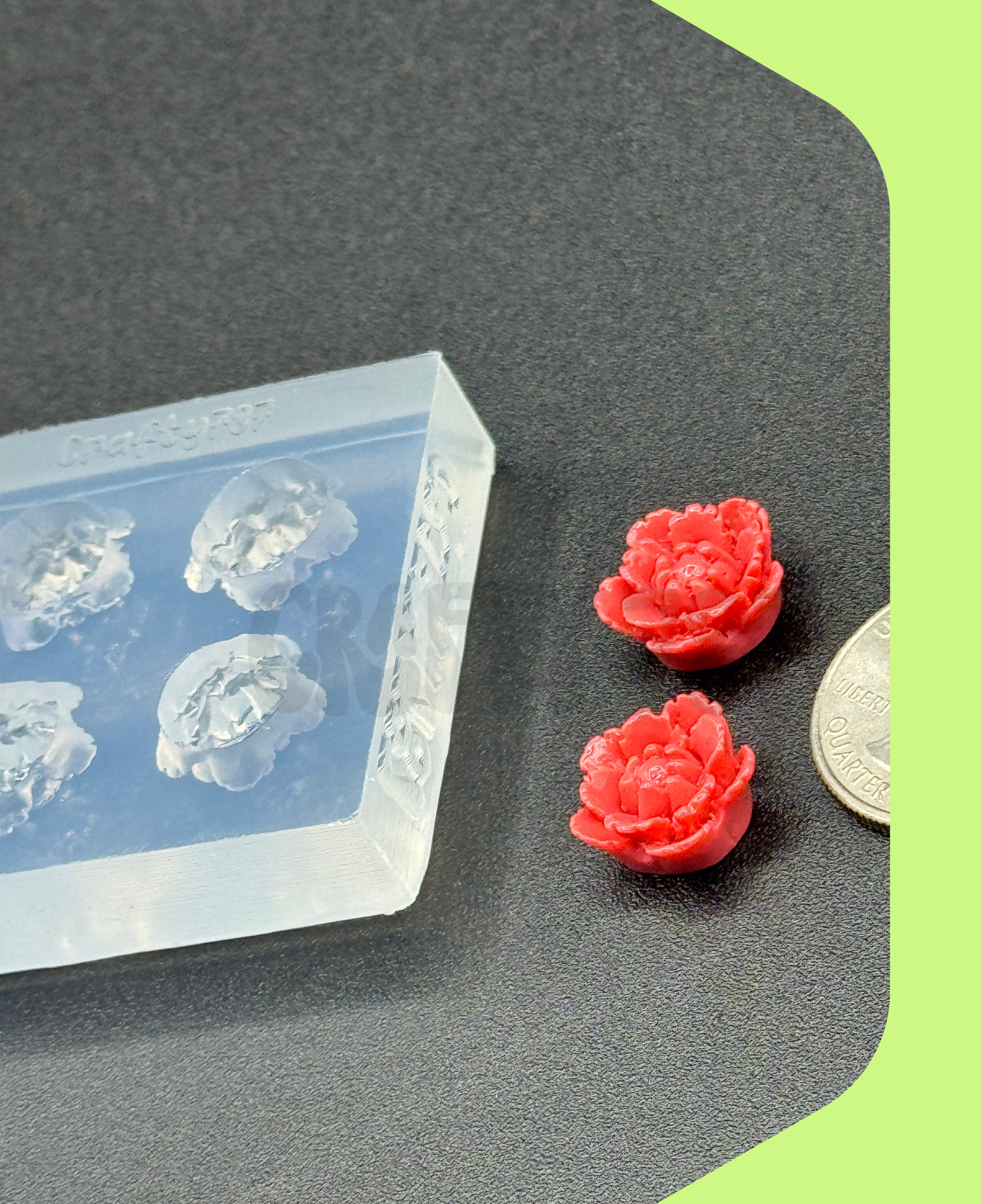 Flower 2D Silicone Mold