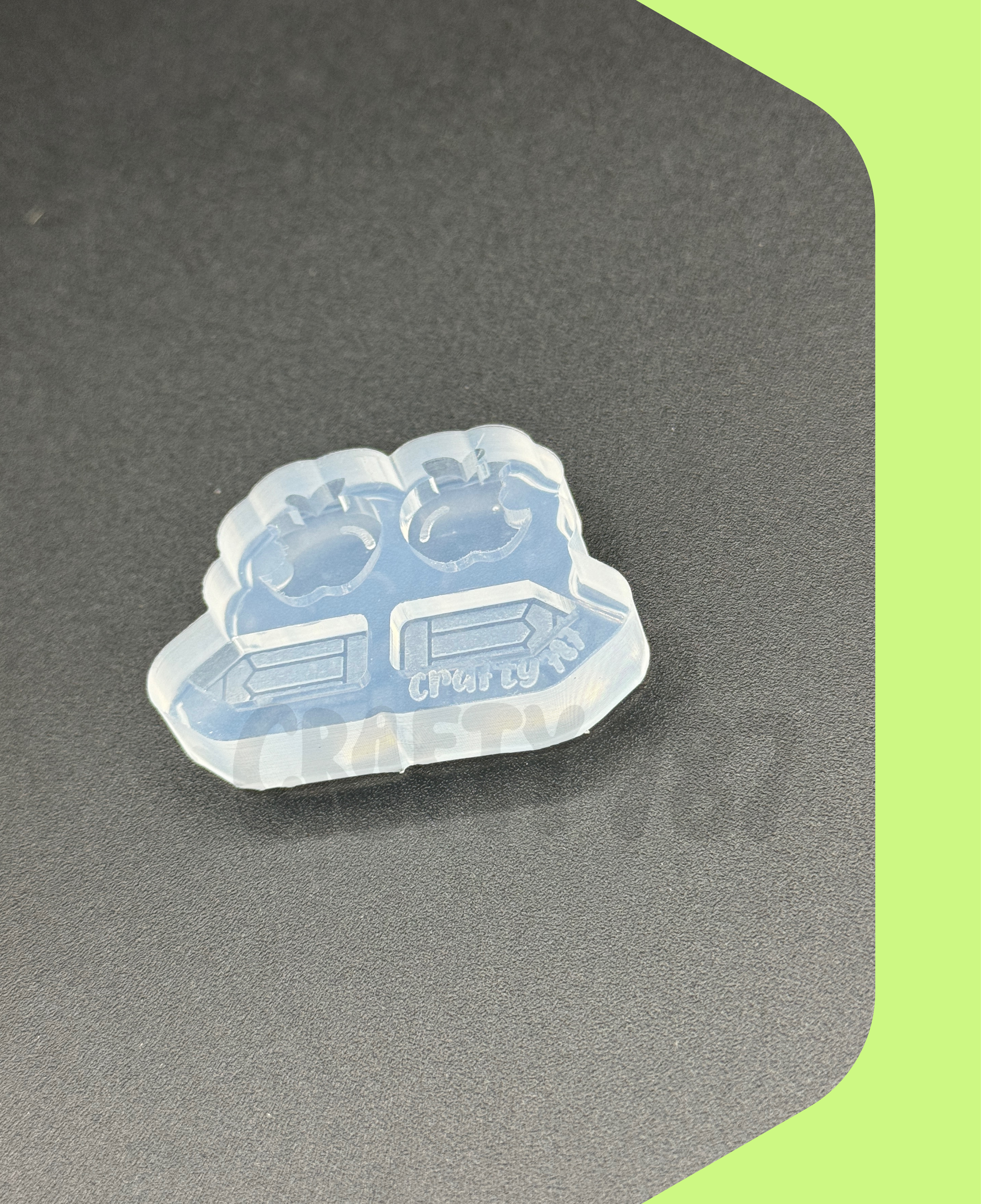 School Inspired Studs Earrings Silicone Mold(d15)