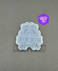 Christmas Variety Dangle Earring Silicone Mold (Version 1) (B15)
