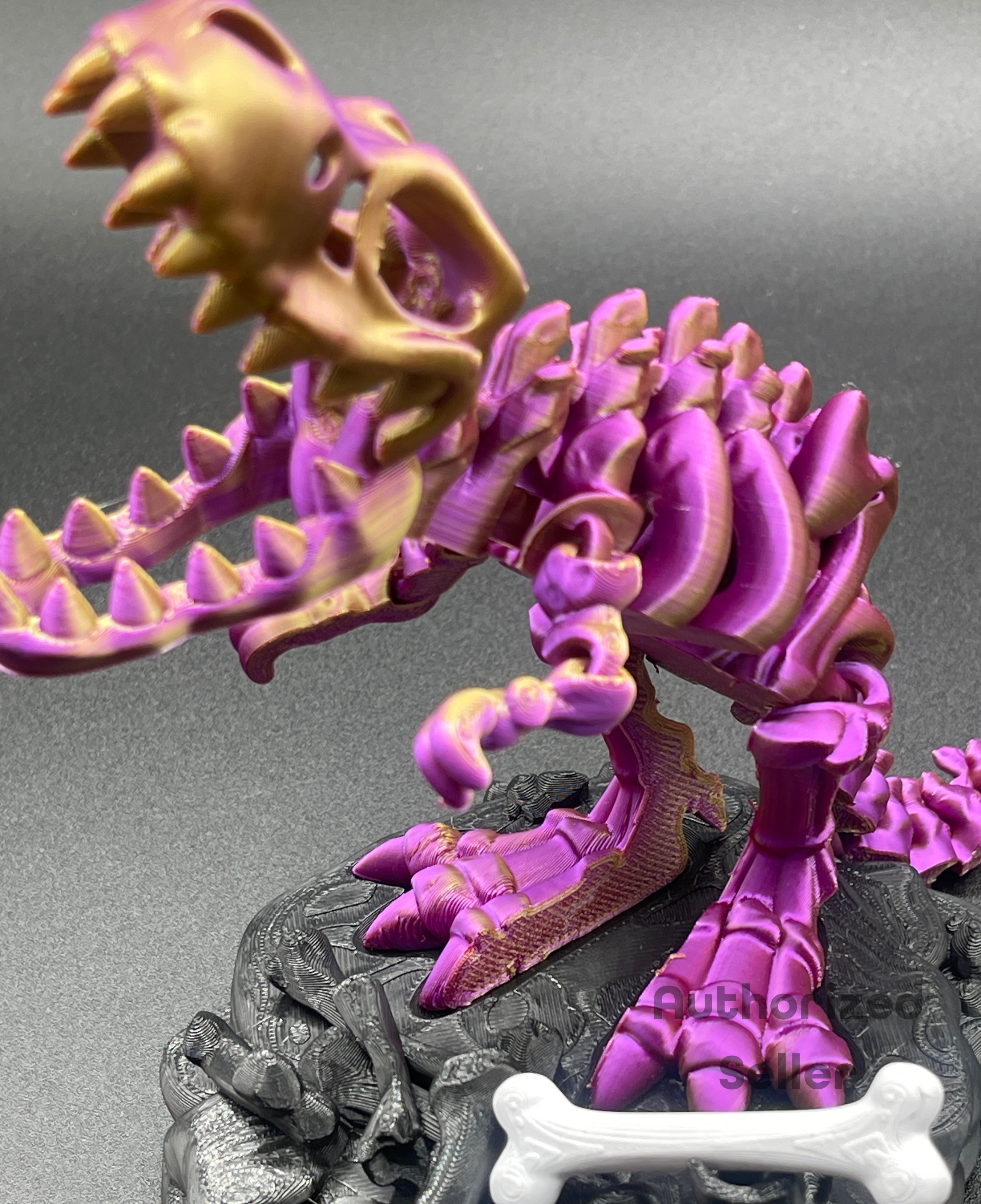 T Rex 3D Printed Articulated Dinosaur