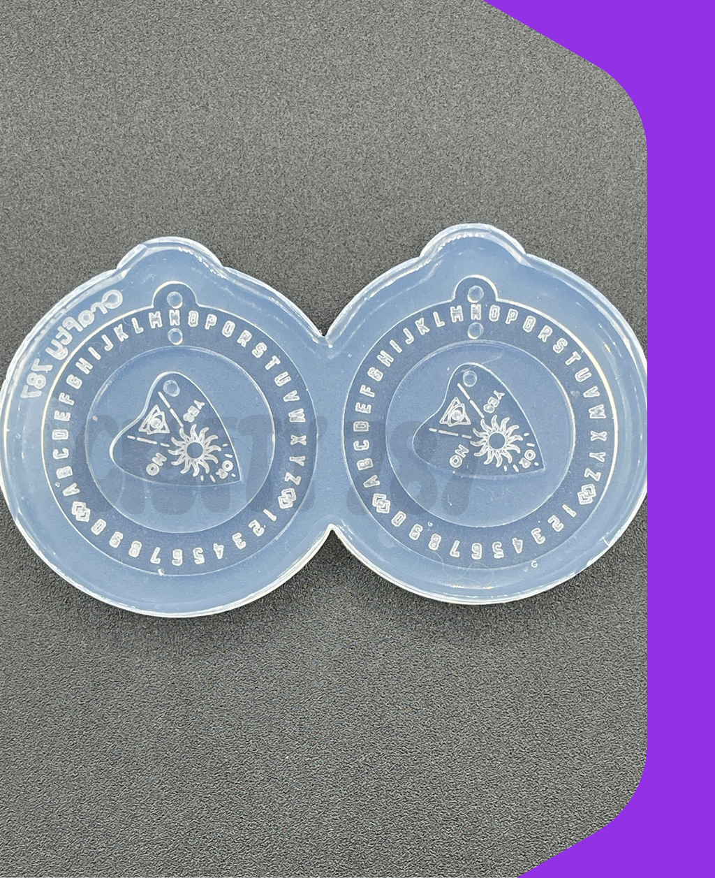 Ouija Earring Silicone Mold