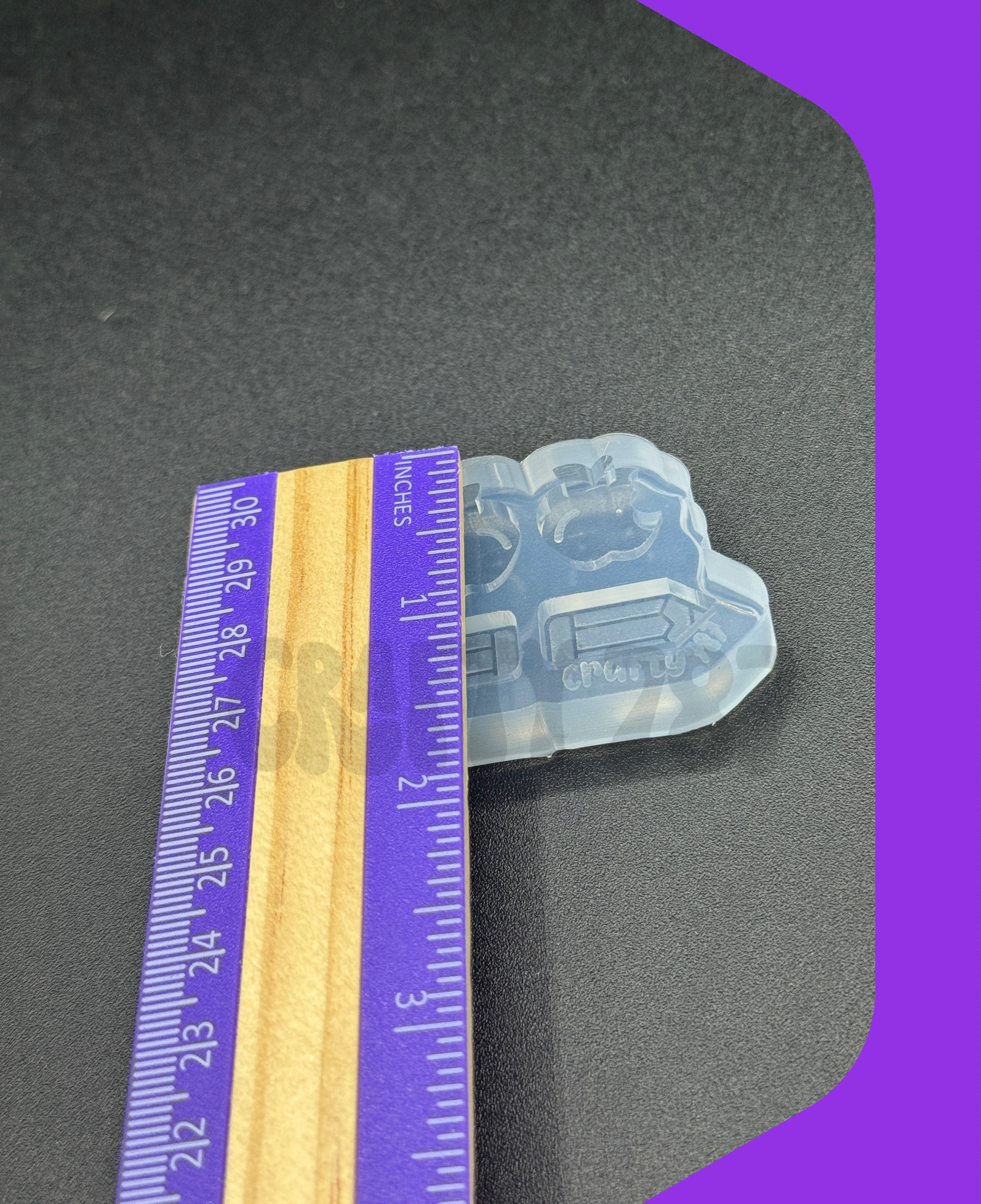 School Inspired Studs Earrings Silicone Mold(d15)