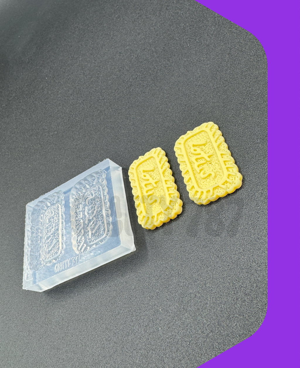 Cookie Lotus Silicone Mold(D14)