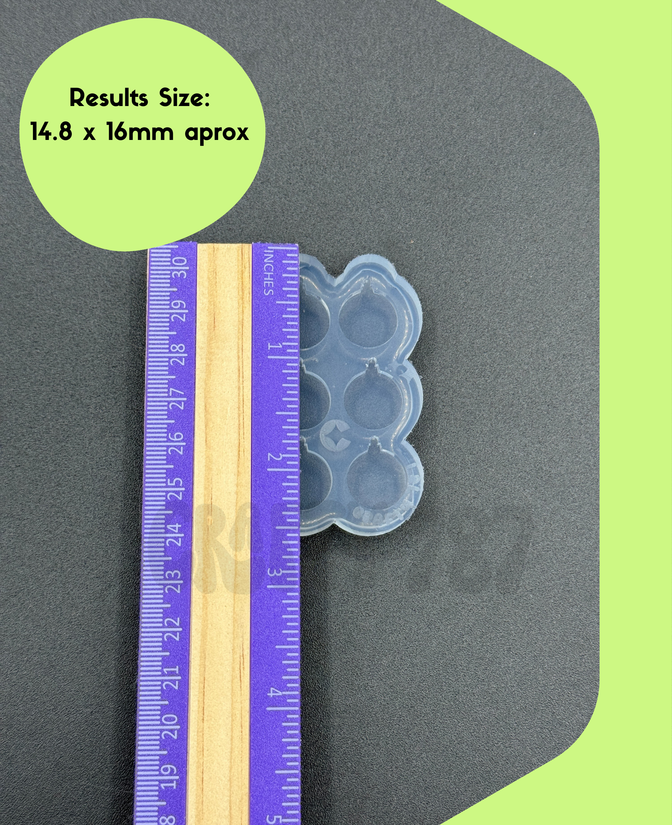 Ornament Earring Silicone Mold(d14)