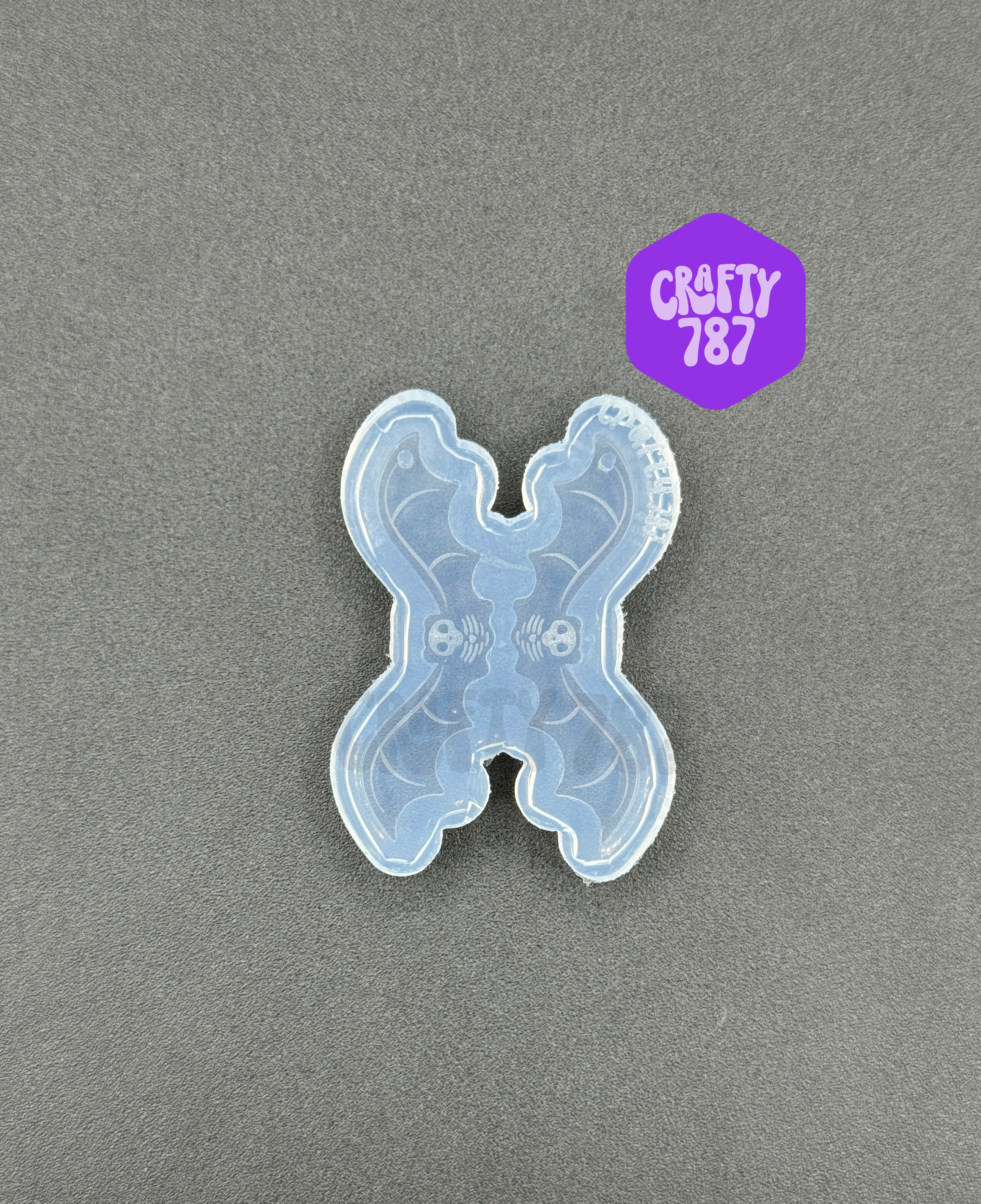 Cute Bat Skeleton Dangle Earring Silicone Mold