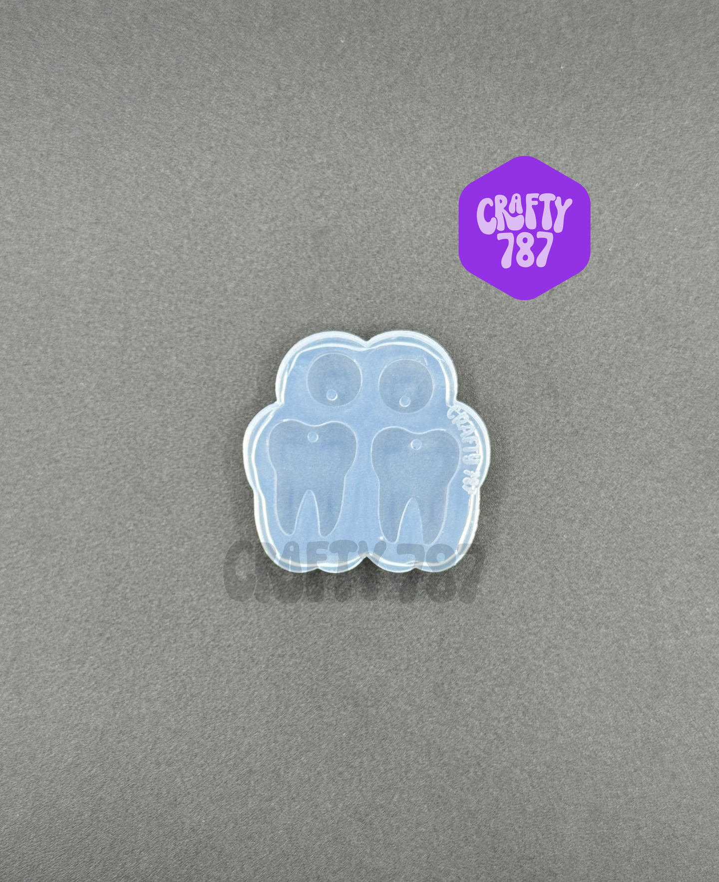 Mini Tooth Dangle Earring Silicone Mold(d14)