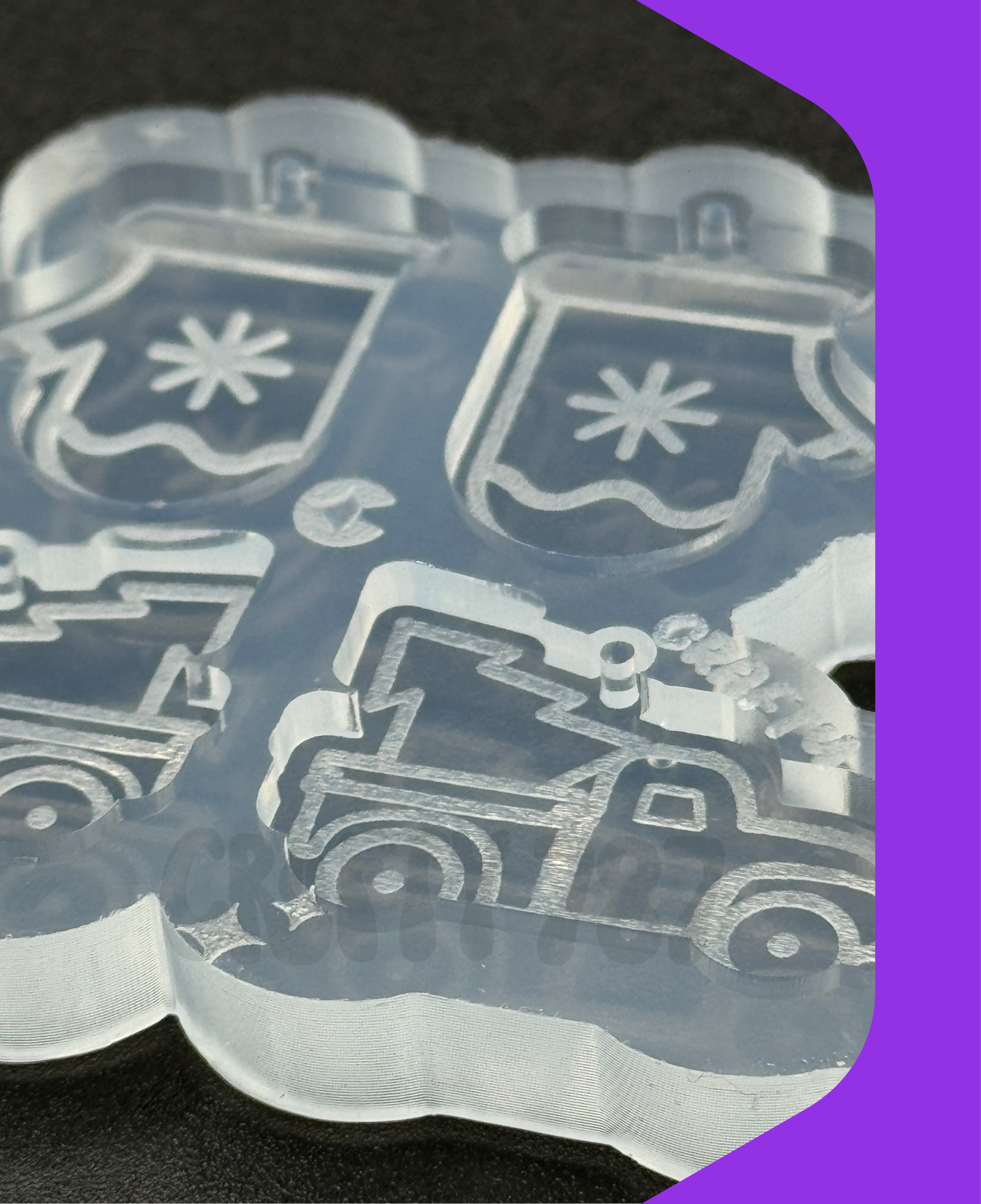 Christmas Variety Dangle Earring Silicone Mold (Version 2) (B15)
