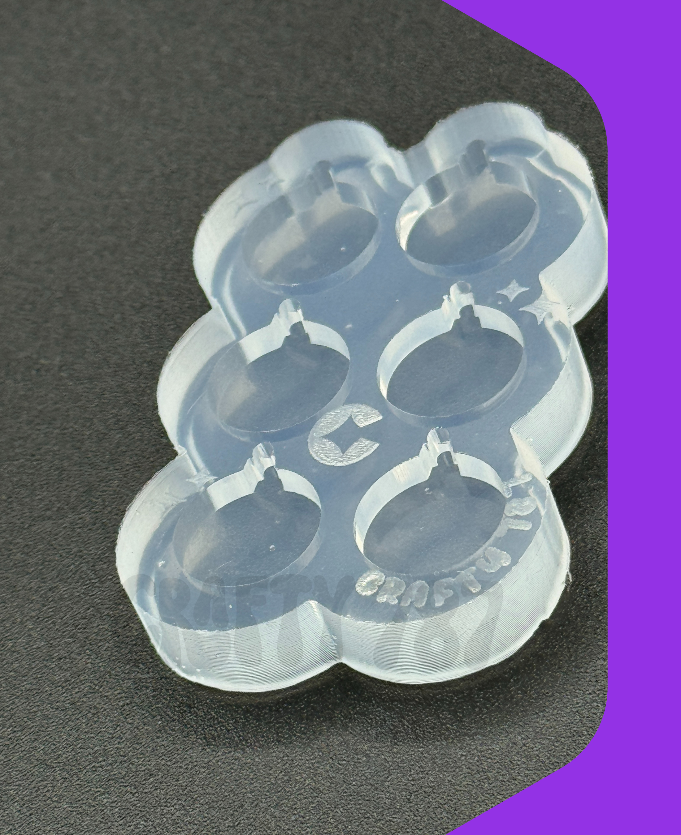 Ornament Earring Silicone Mold(d14)